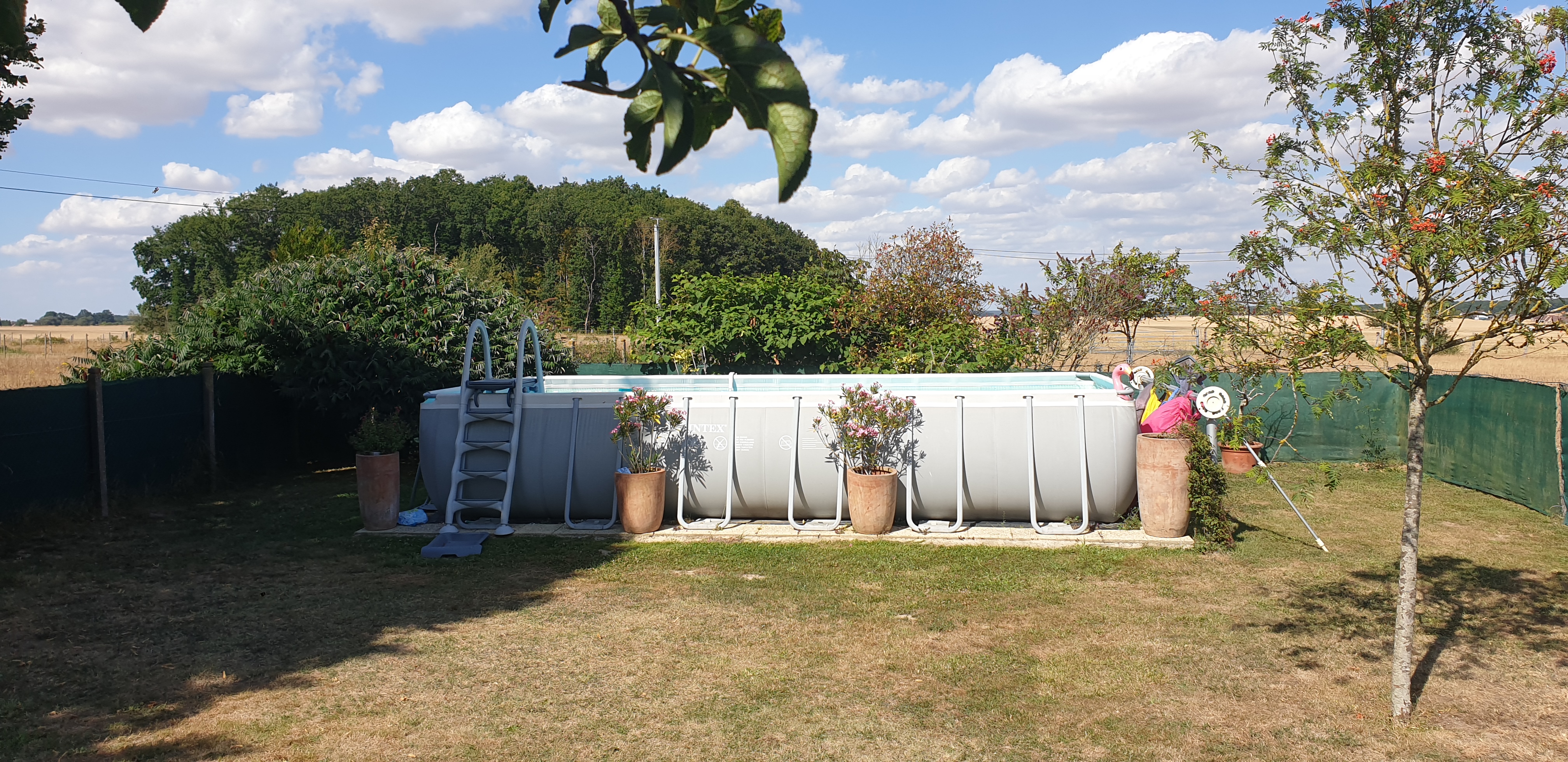 Tente Sibley T3 — Séjour nature avec spa à Eure-et-Loir à Chartres — environnement naturel