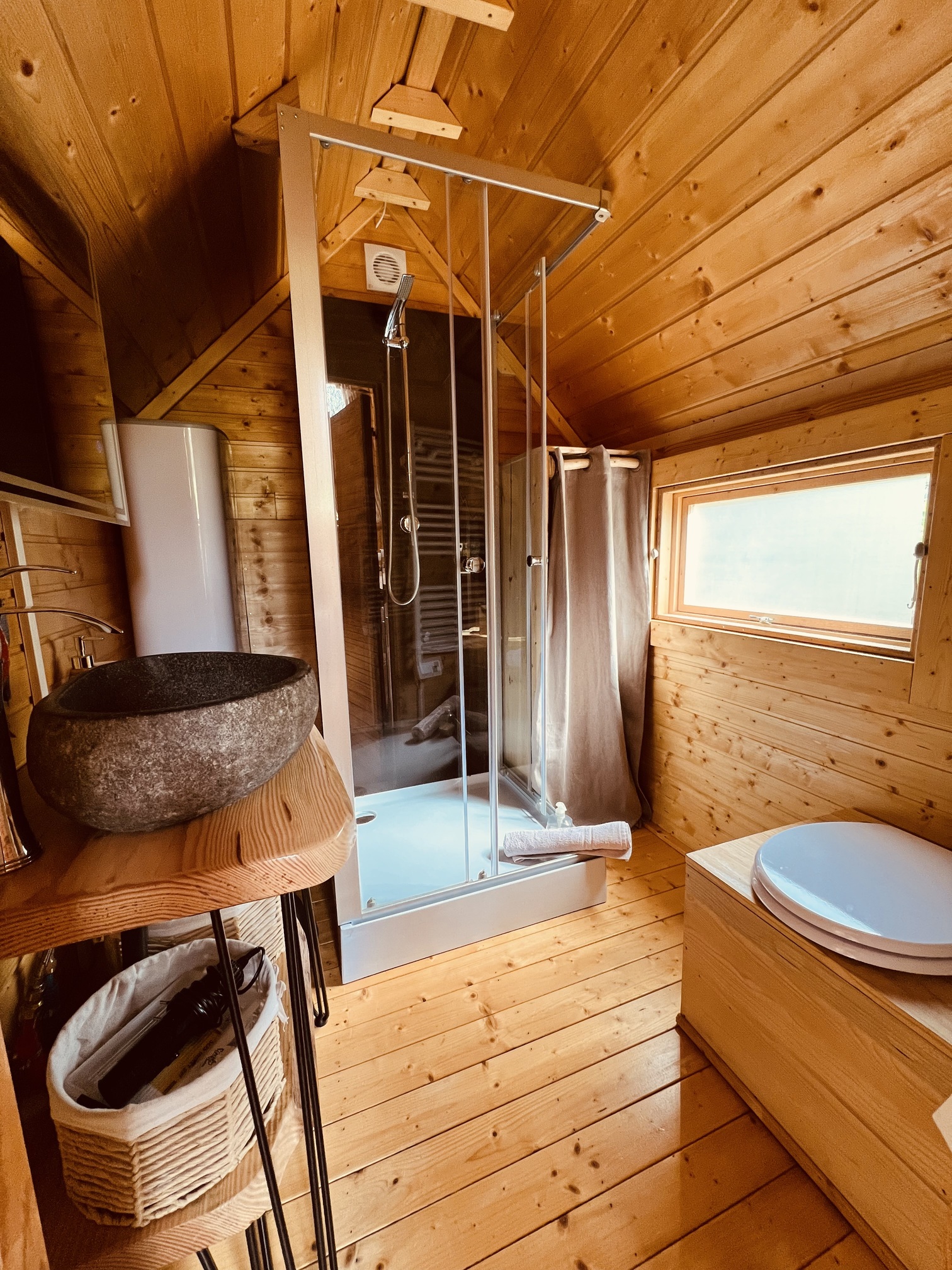 Kota Désiré & Spa : une évasion en pleine nature à Saint Die Des Vosges — vue depuis la terrasse