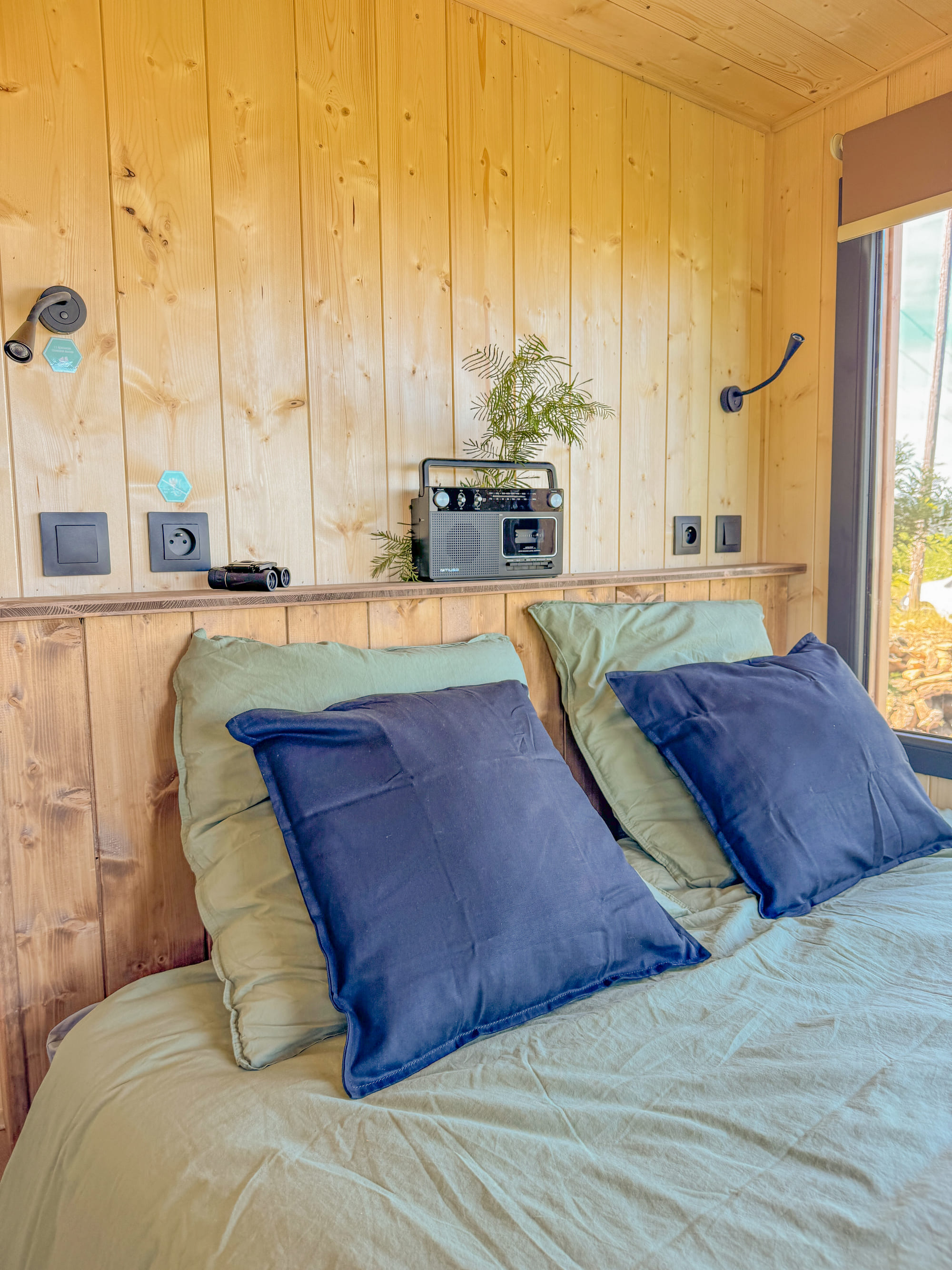 Le Paradis des Albères — Tiny House panoramique à Céret (Pyrénées-Orientales) à Céret — vue depuis la terrasse