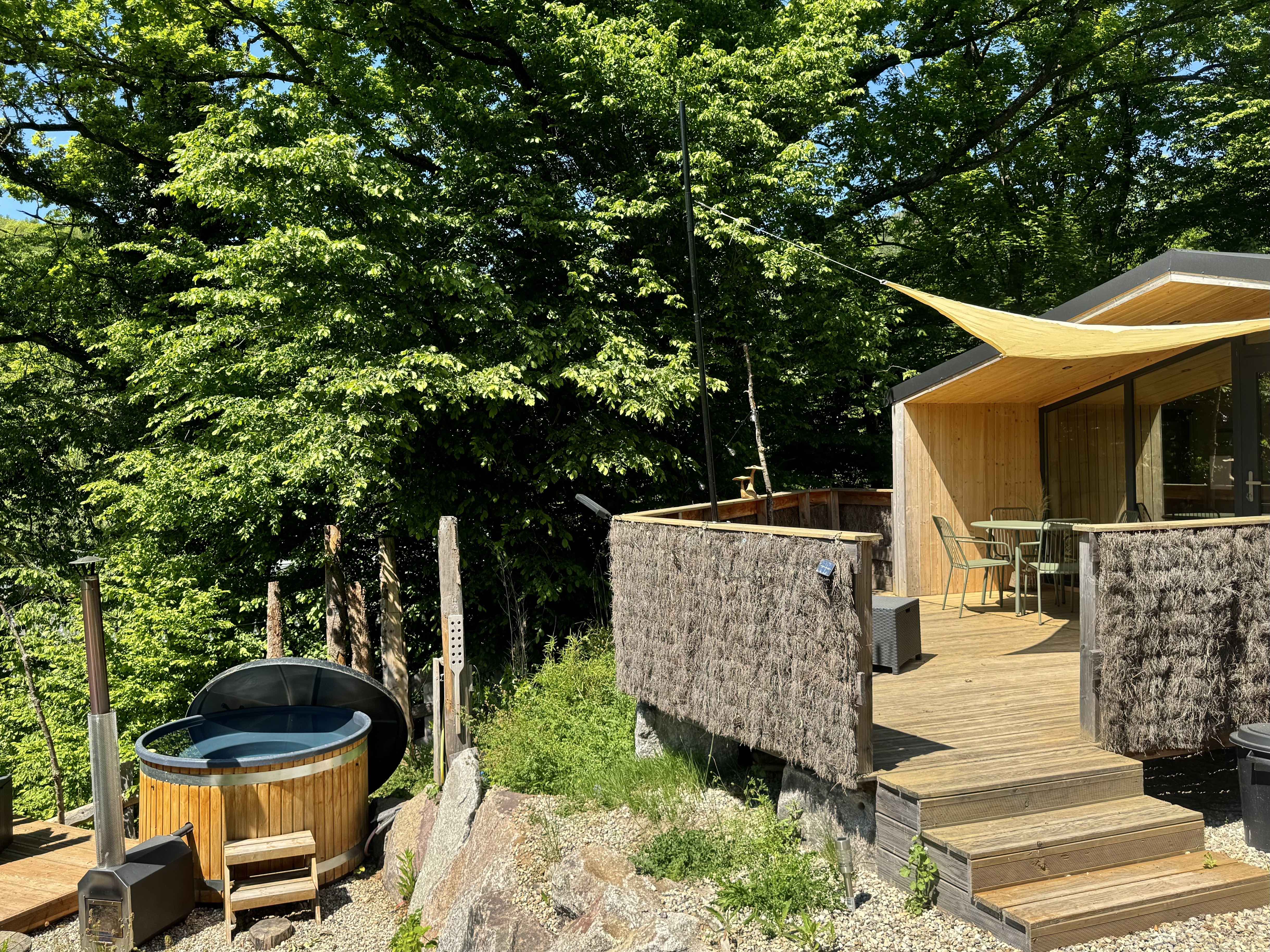 La Maison Cassiopée : une cabane avec bain nordique en Alsace