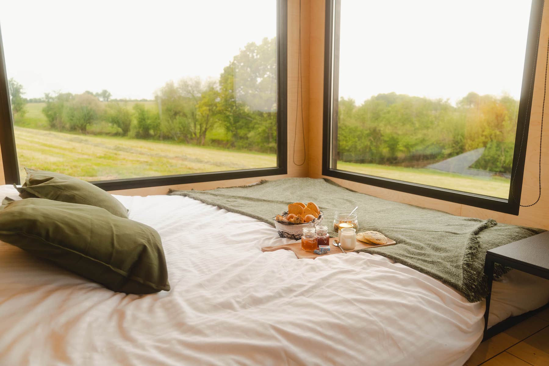 Parcel Tiny House — Séjour ressourçant au cœur de la Bretagne à Vannes — vue intérieure