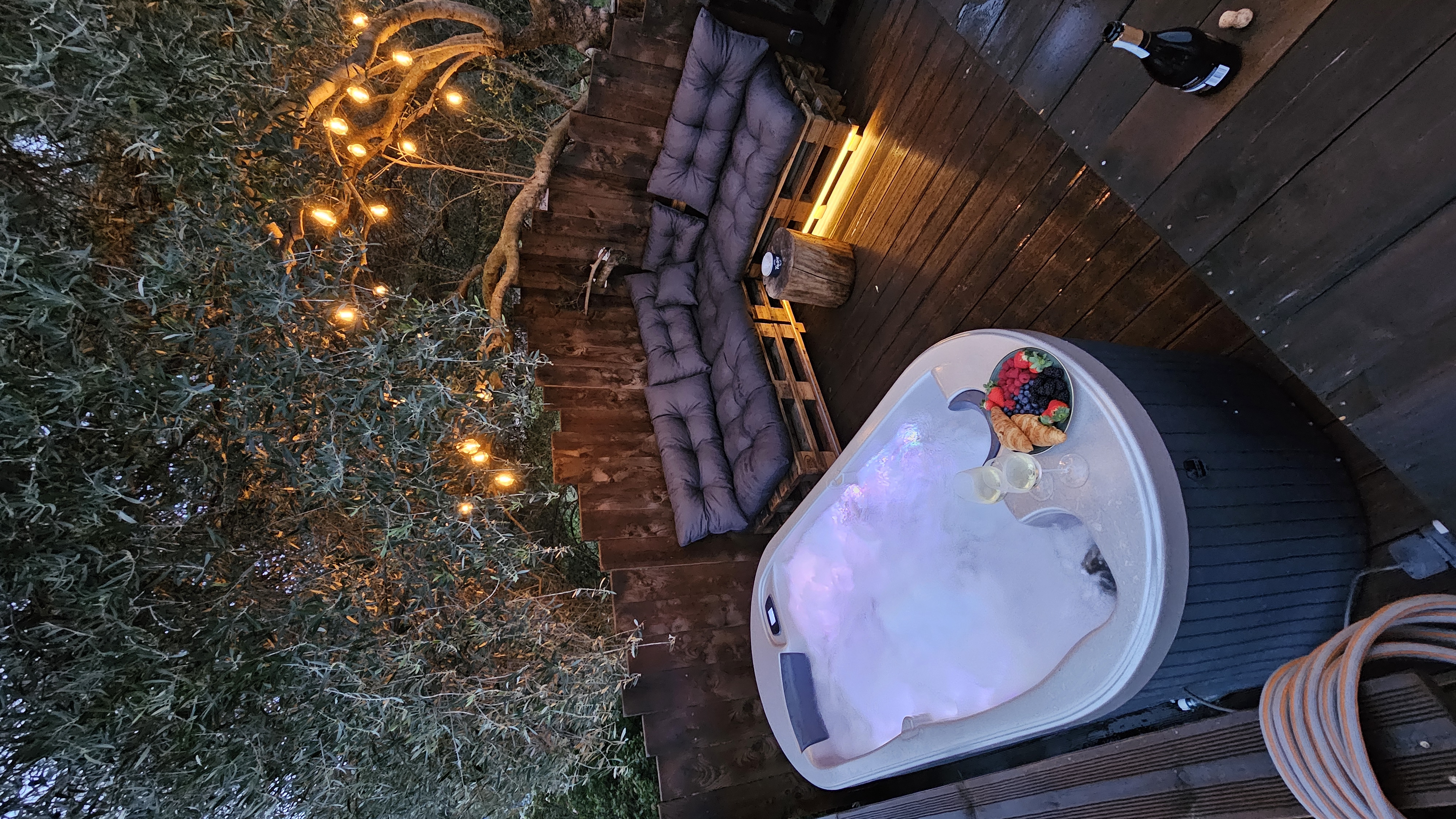 Luxo Dôme & Spa privatif — Dôme avec jacuzzi à Var à Carnoules — détail architectural