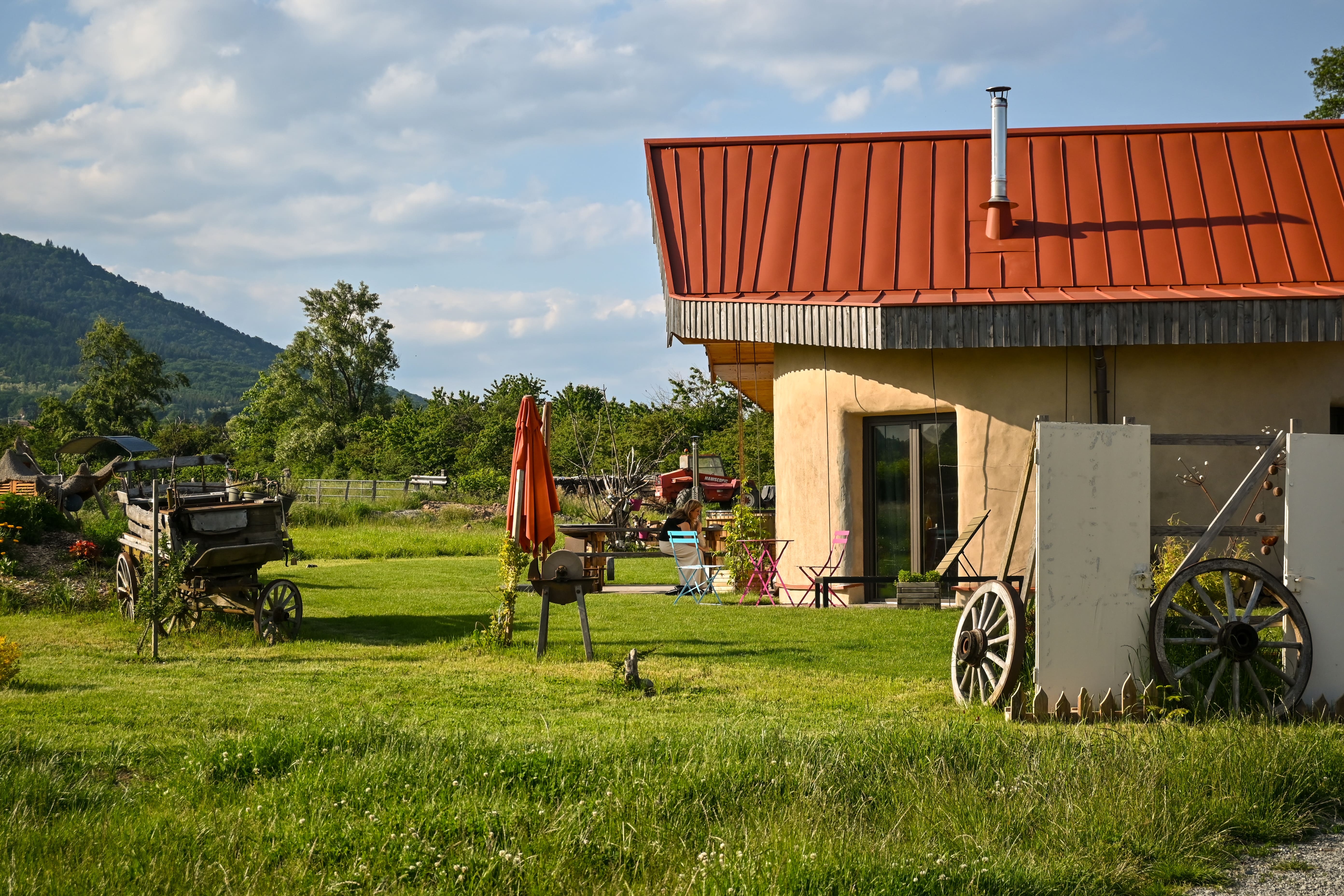 Parenthèse Élément Terre : Ecolodge en Alsace à Wattwiller — chambre