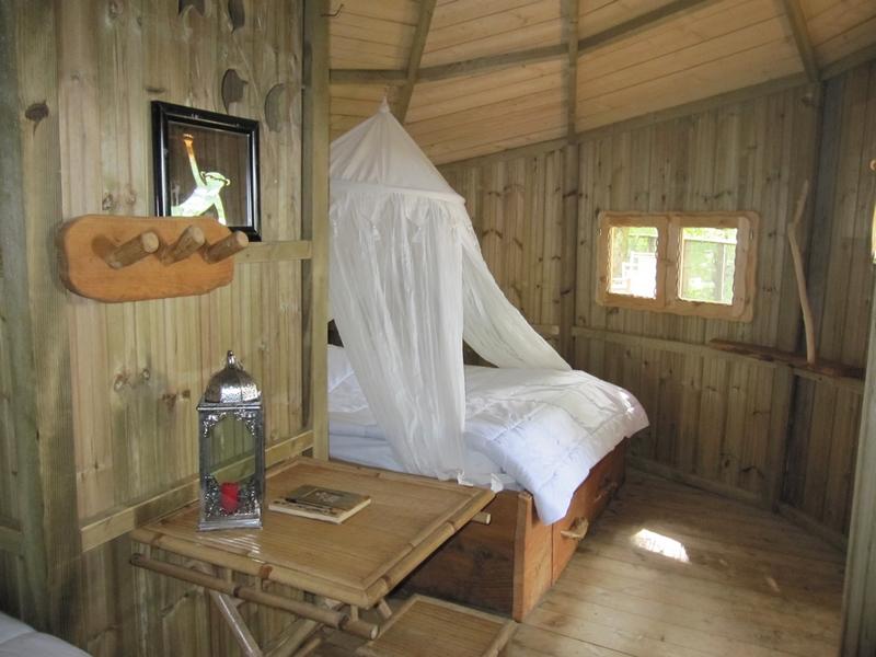 Cabane des Chimpanzés : une immersion dans les arbres à Magné — espace de vie