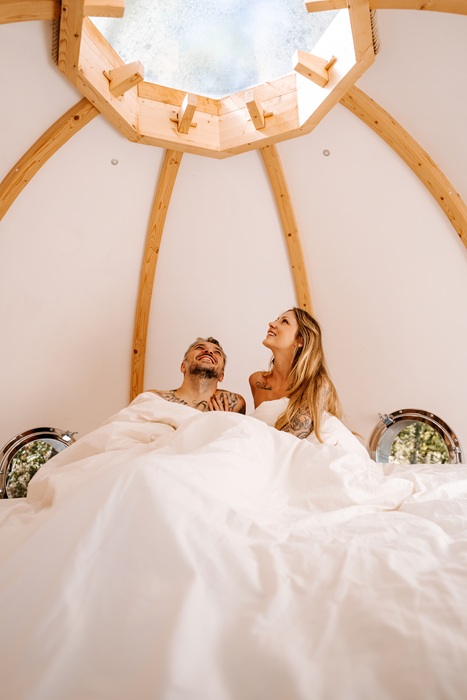 Lov'Nid "spa & sauna" — Séjour romantique en Dordogne à Alles-sur-Dordogne — chambre