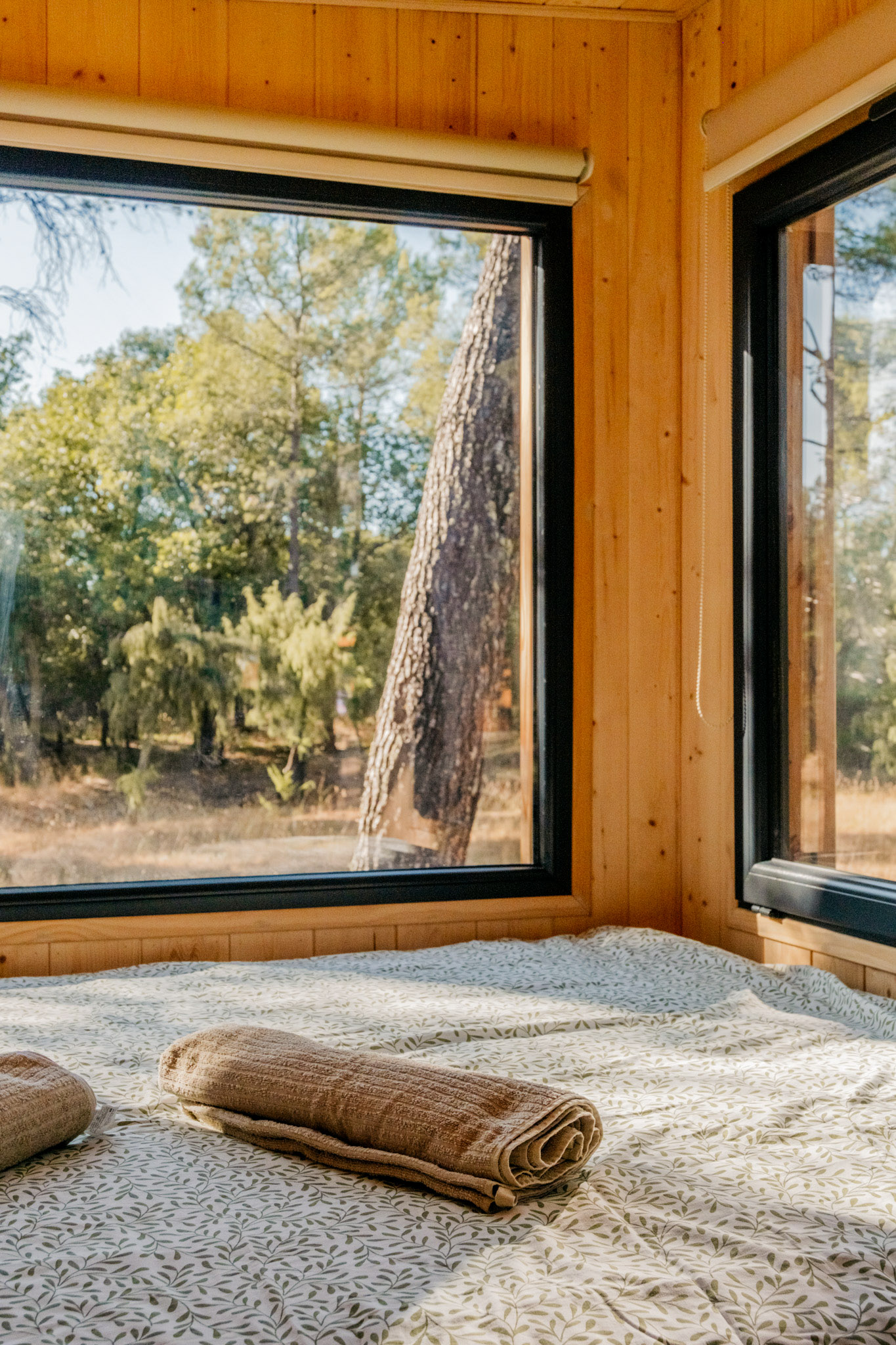 Flânerie Provençale — Tiny House avec spa à Le Luc (Var) à Le Luc — chambre