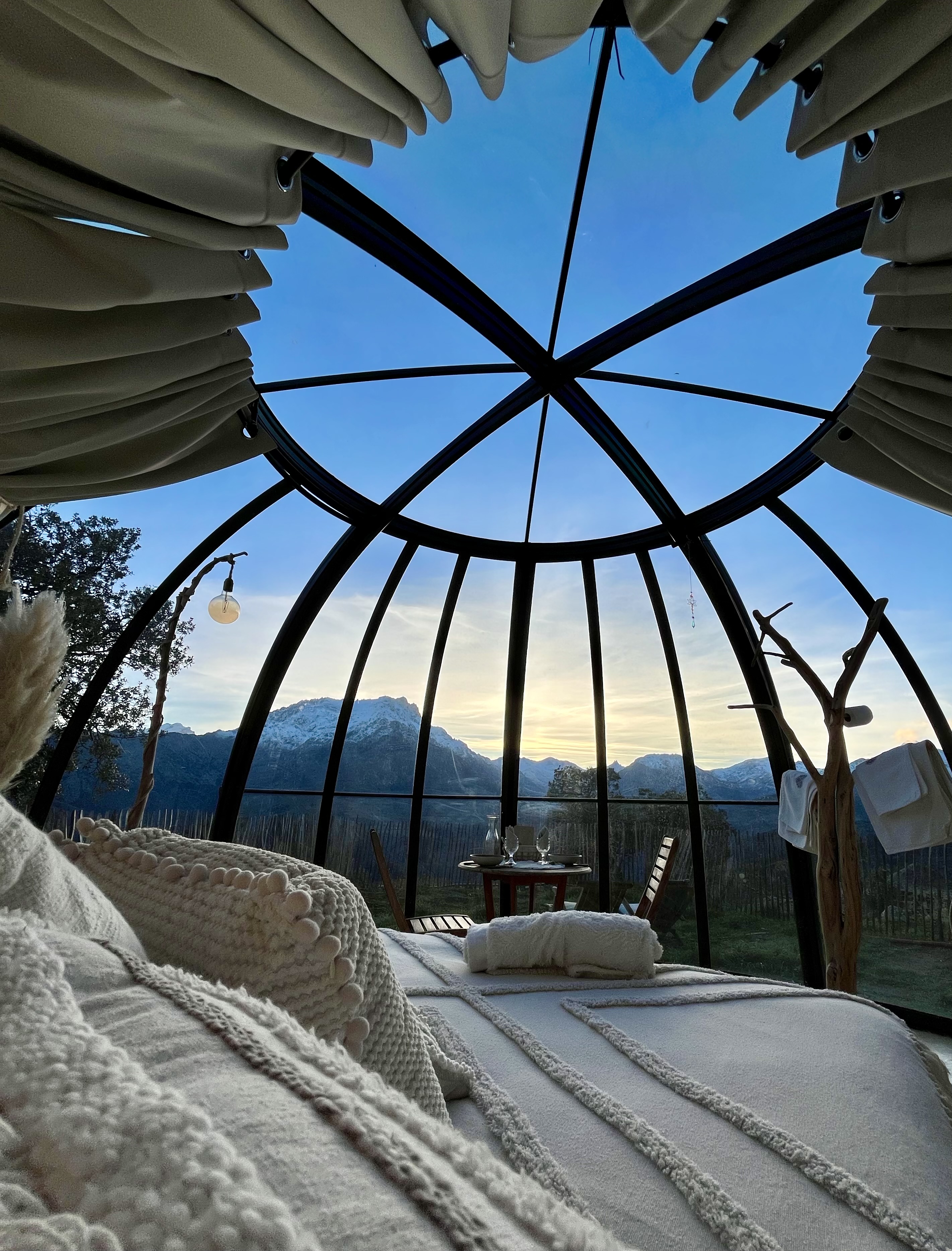 Dôme étoilé & Spa privatif — Nuit sous les étoiles en Haute-Corse à Bastia — chambre