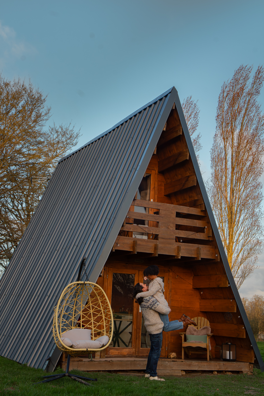 Cabane insolite La Pause Sauvage — Évasion nature à Évreux à Évreux — vue depuis la terrasse
