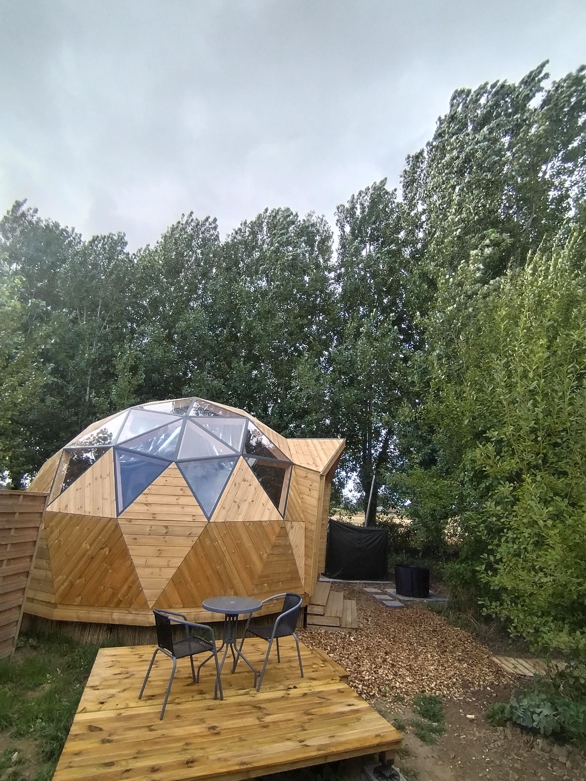 Le Dôme de Draëck — Dôme avec sauna privatif à Pas-de-Calais à Béthune — salle de bain