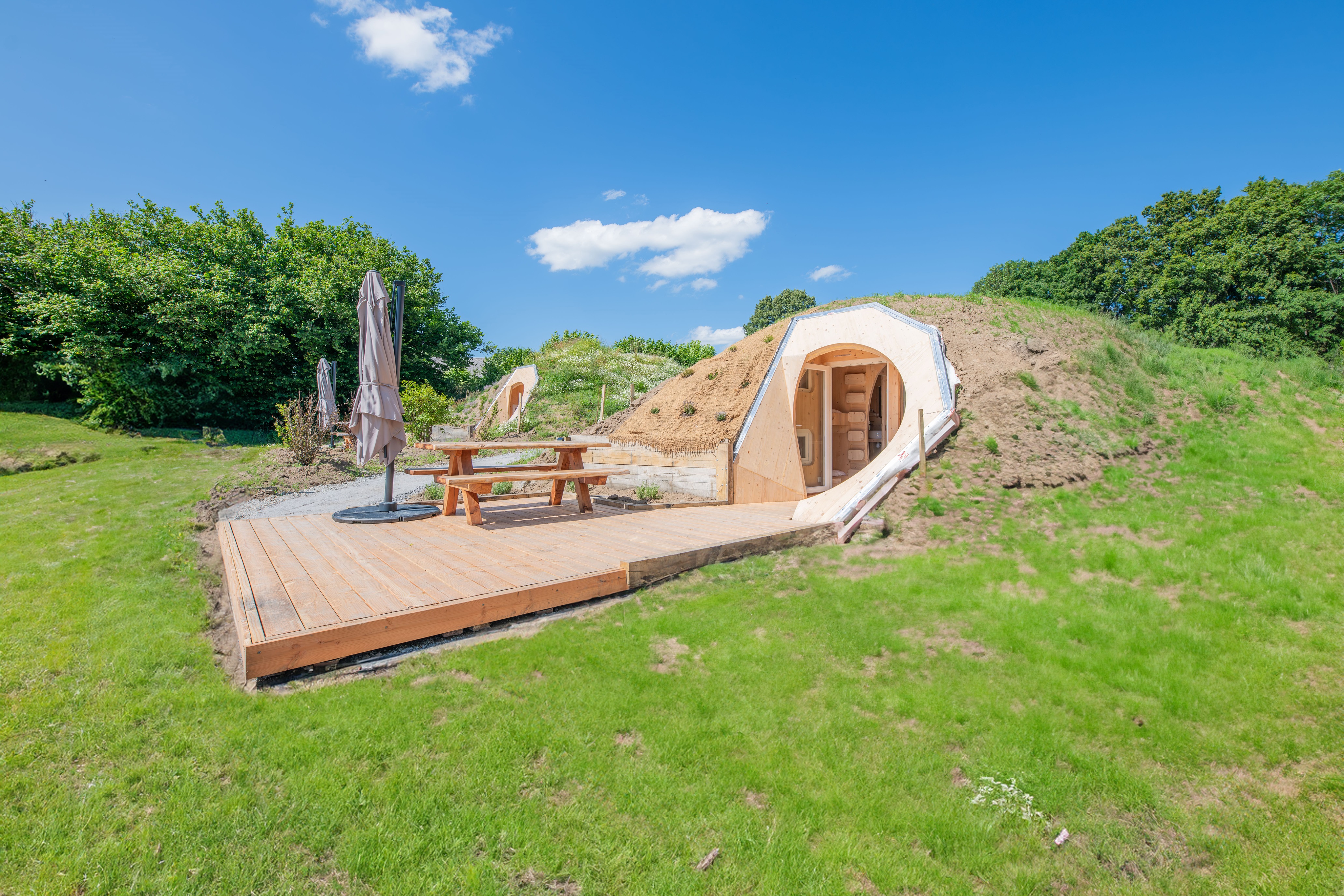 Nid Sequoia : une cabane végétalisée au cœur du Limousin à Neuvic — environnement naturel