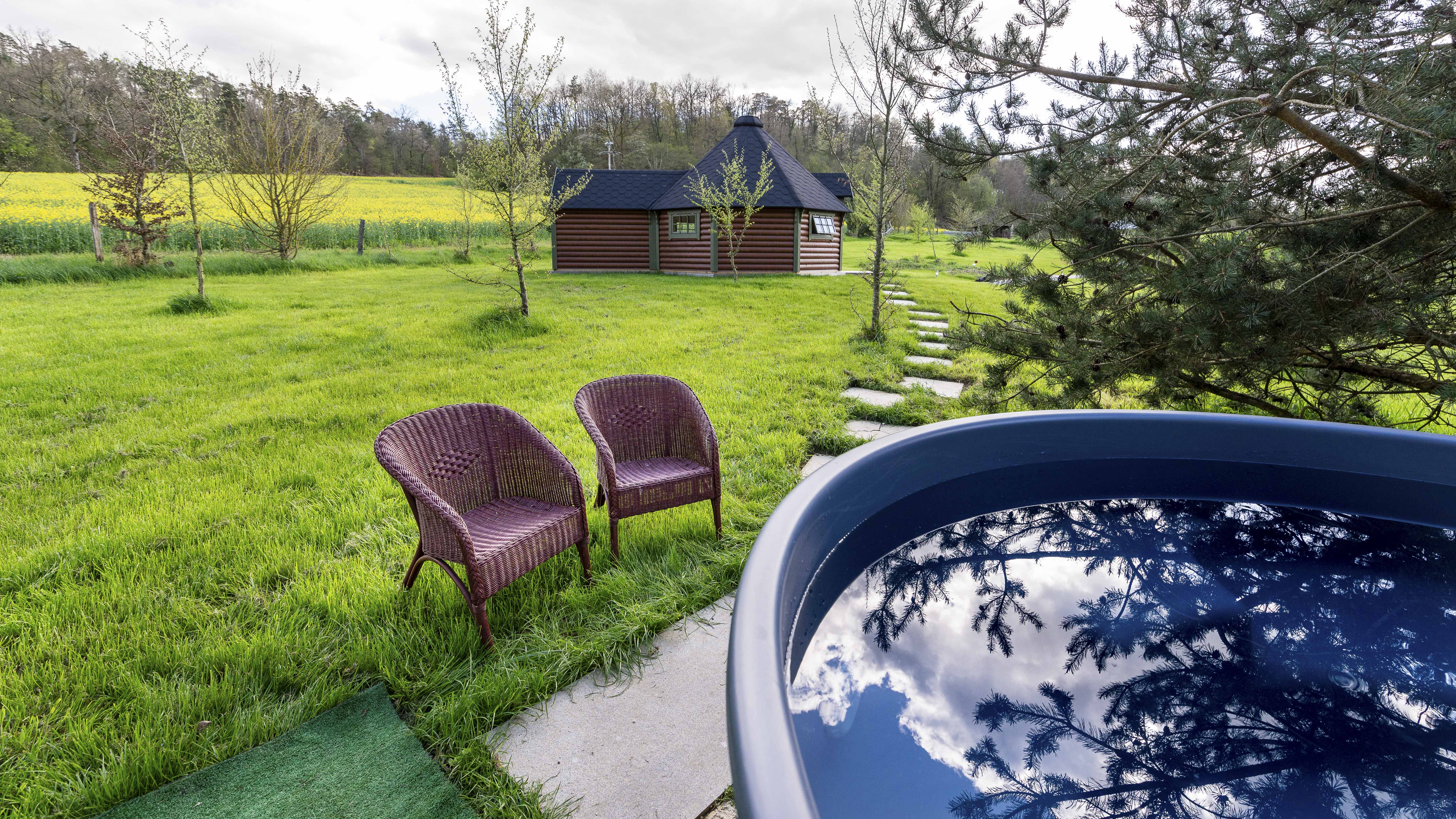 Le KOTA du Moulin & Spa : une expérience unique en Lorraine à Void Vacon — vue intérieure