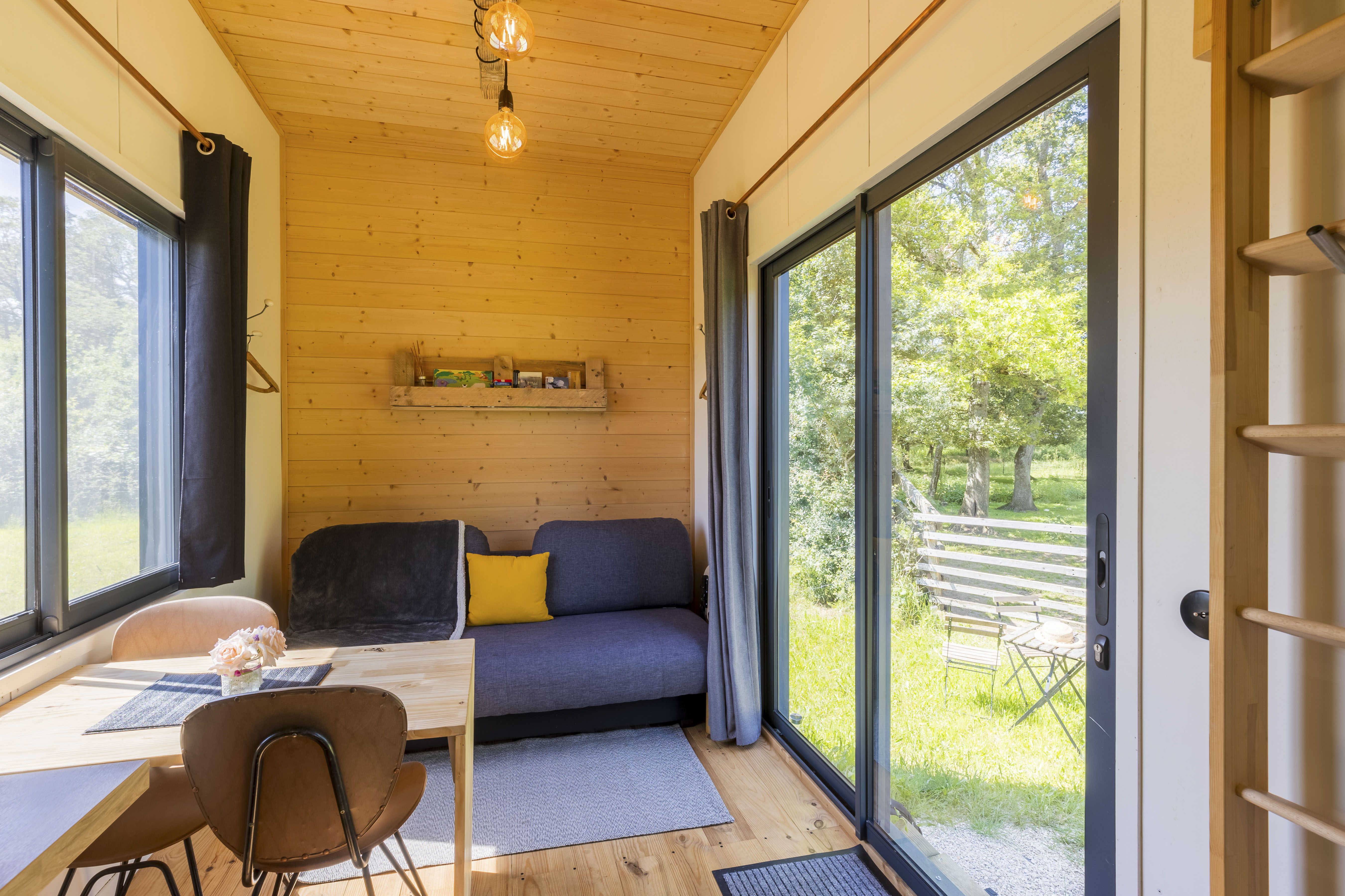 Tiny house La Chèvrerie : une escapade moderne à deux pas de Montargis à Girolles — environnement naturel