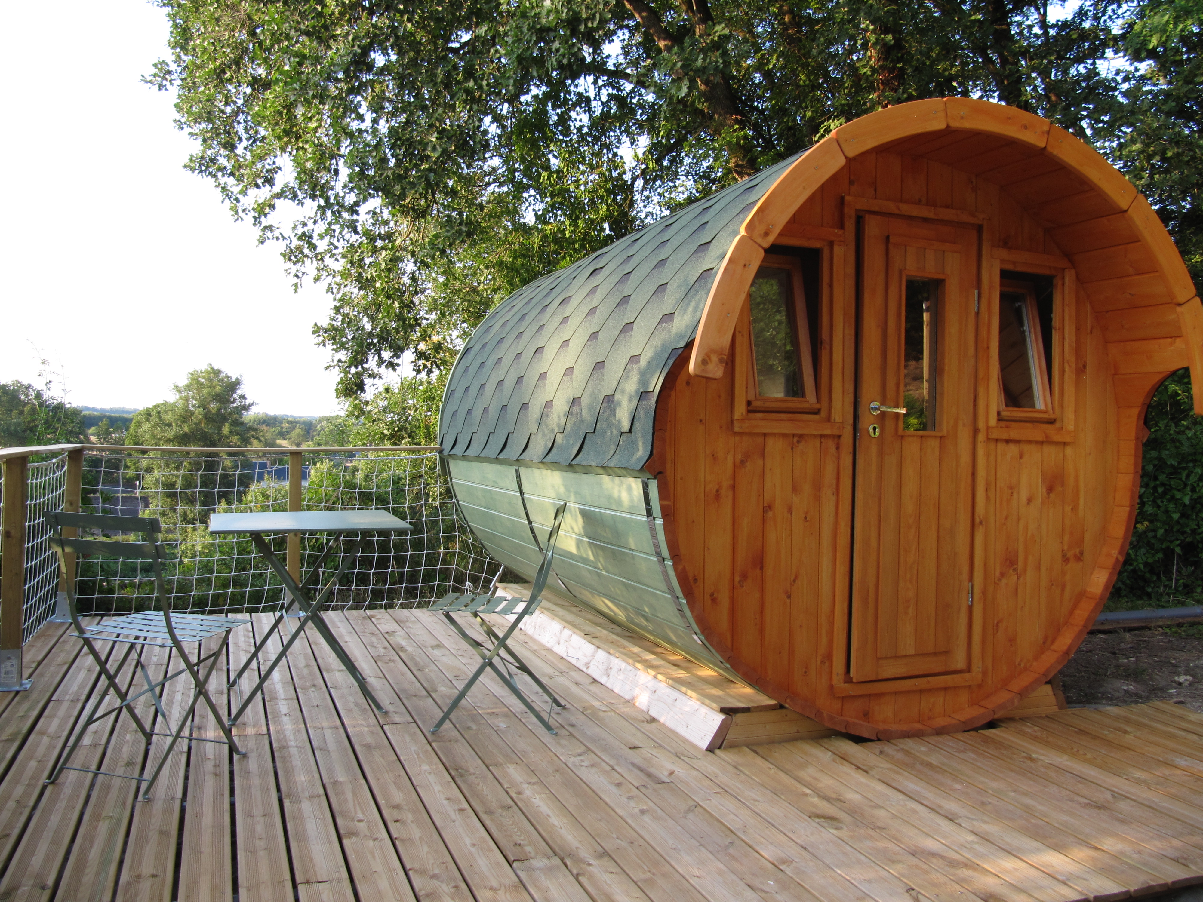 Séjournez dans une tente wigwam au cœur de la nature à Savonnières — détail architectural