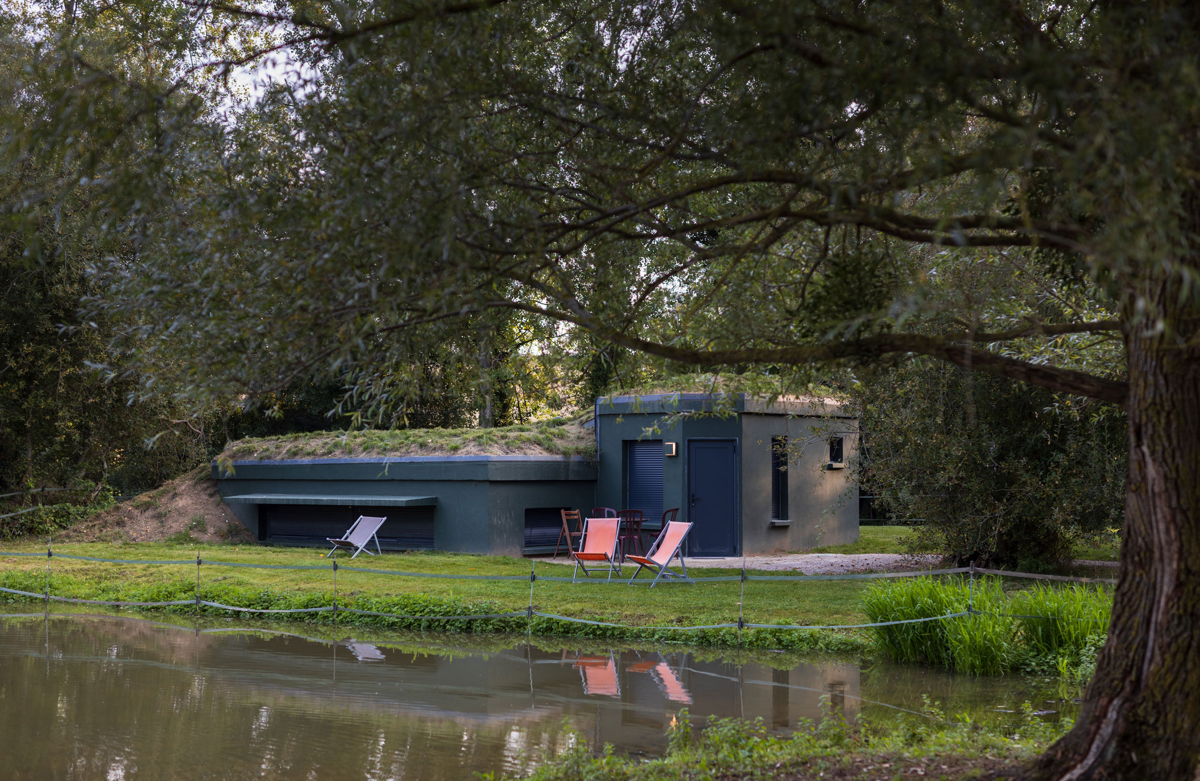 Maison des oiseaux : une cabane végétalisée au cœur de la Picardie