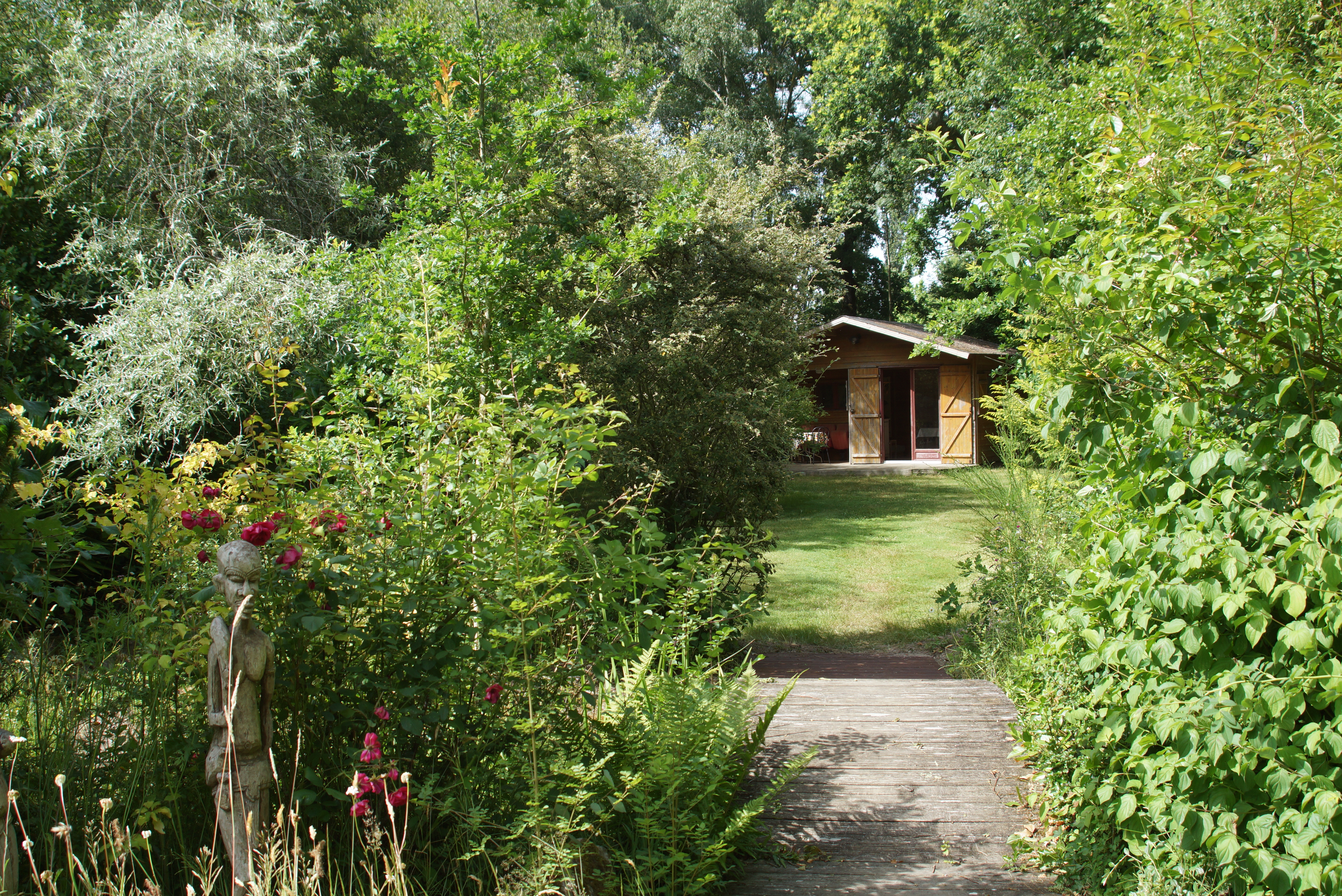 Le Chalet de l'étang — Cabane avec spa à Loire-Atlantique à Saint-Lumine-De-Clisson — vue intérieure