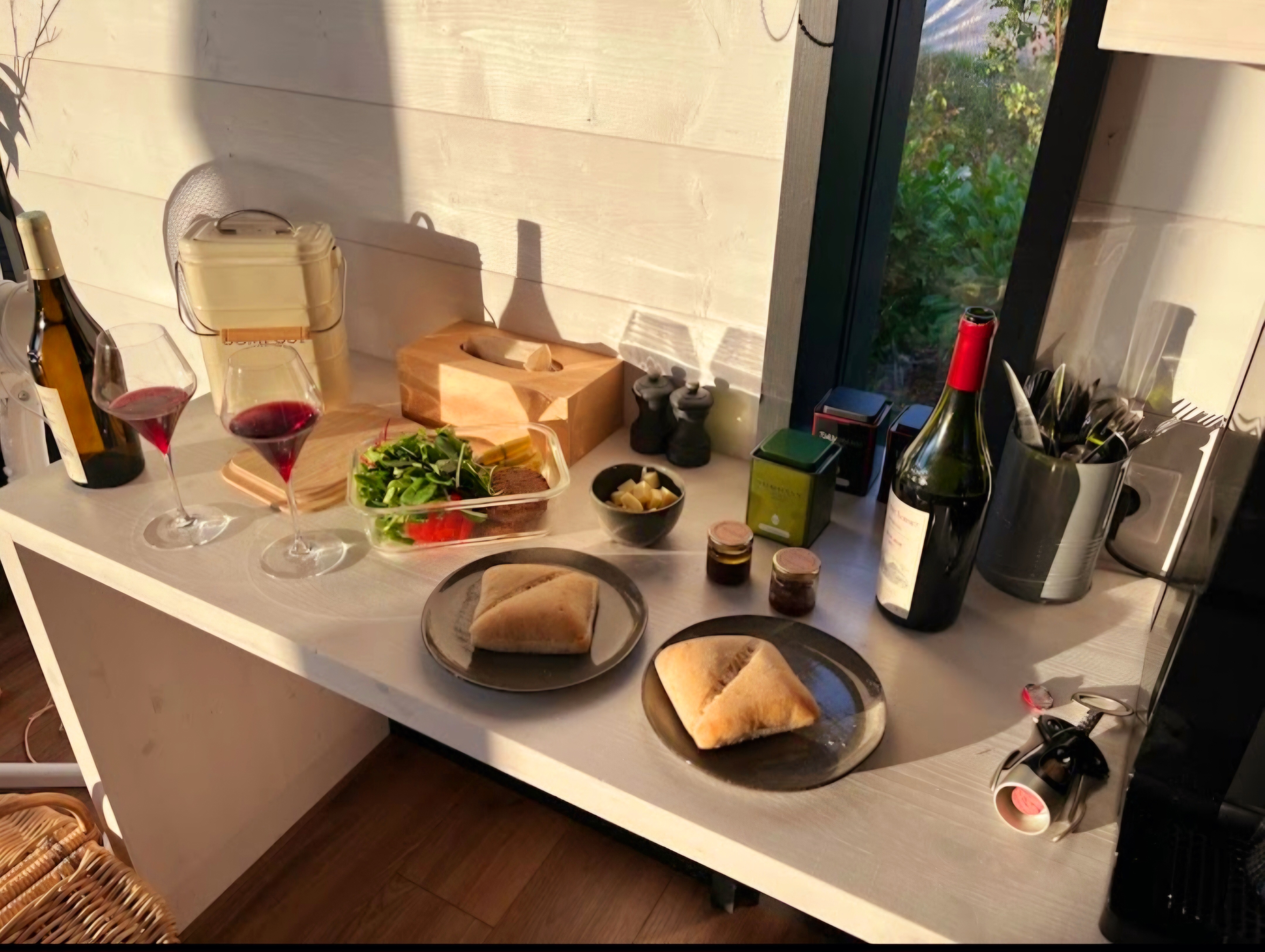 Les Logettes de Caroline : Évasion en Ecolodge avec Bain Nordique à Fort Du Plasne — vue depuis la terrasse