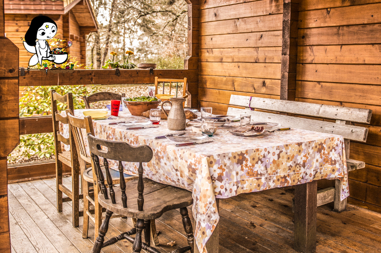 Le Chalet Intimiste : une évasion au cœur des Midi-Pyrénées à Lisle-Sur-Tarn — chambre