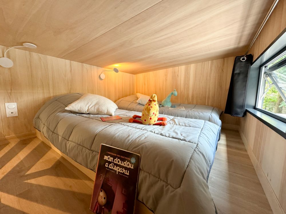 Tiny House — Séjour relaxant avec spa à Nantes (Loire-Atlantique) à Nantes — vue depuis la terrasse