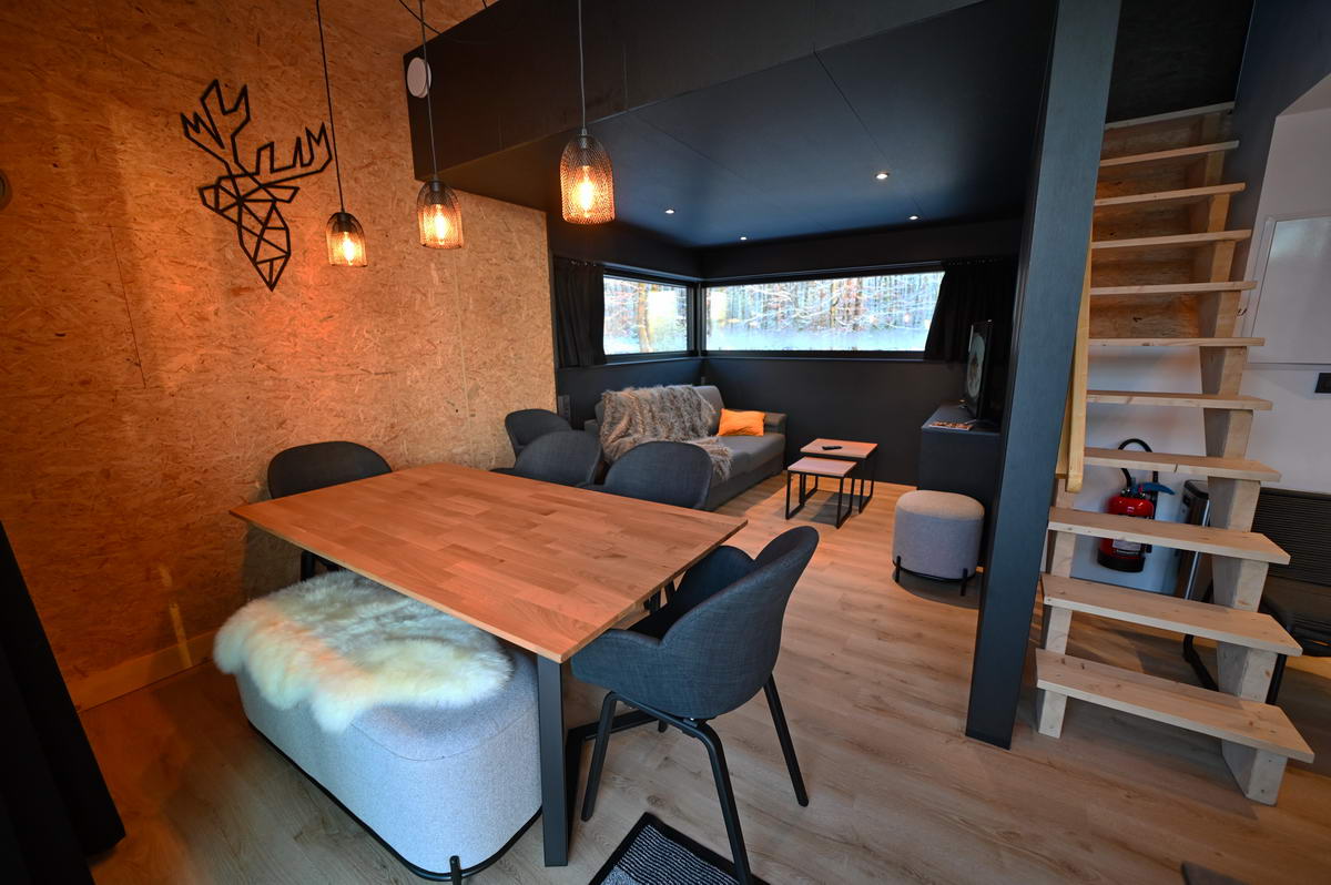 Photo 5/9 — Ecolodge « Forest Cube Tradition — Ecolodge avec spa à Namur » à Namur Wallonie