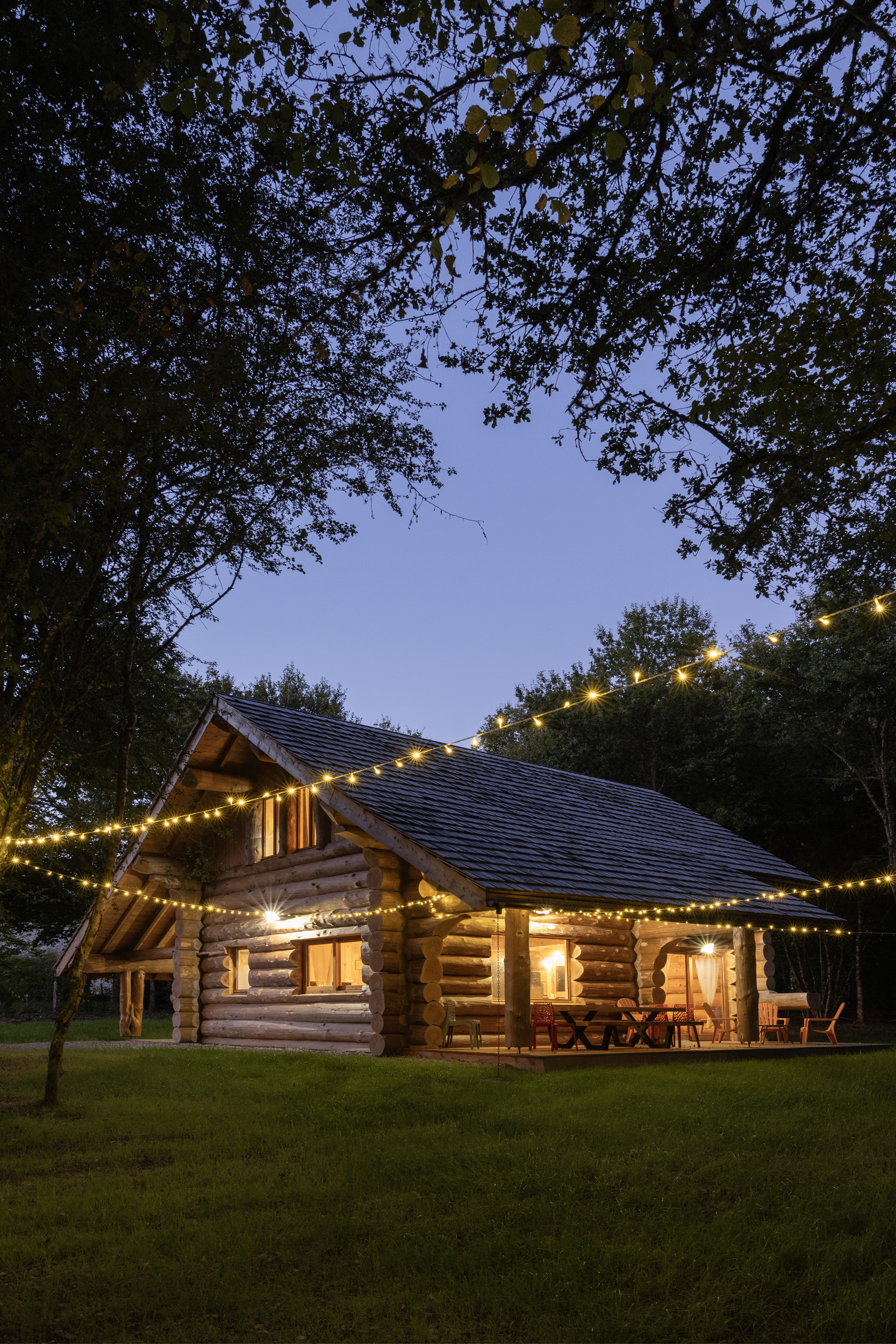 Gîte Le Vassivière : un chalet enchanteur en Limousin — Chalet à Faux-La-Montagne