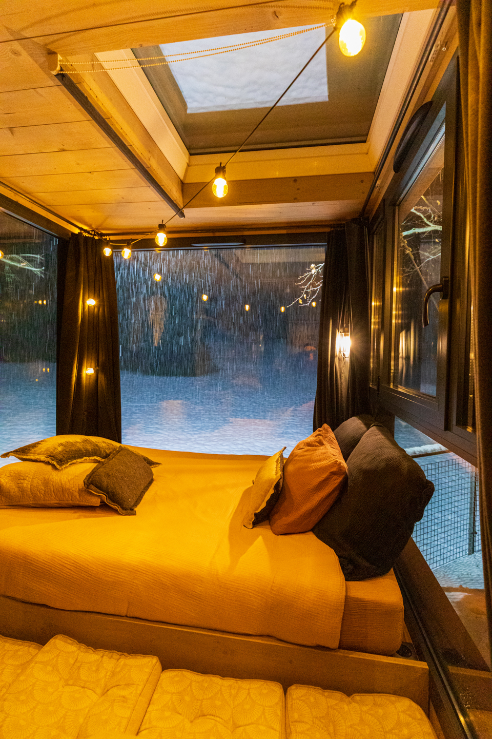 Cabane perchée au cœur de la nature à Autrans — salle de bain