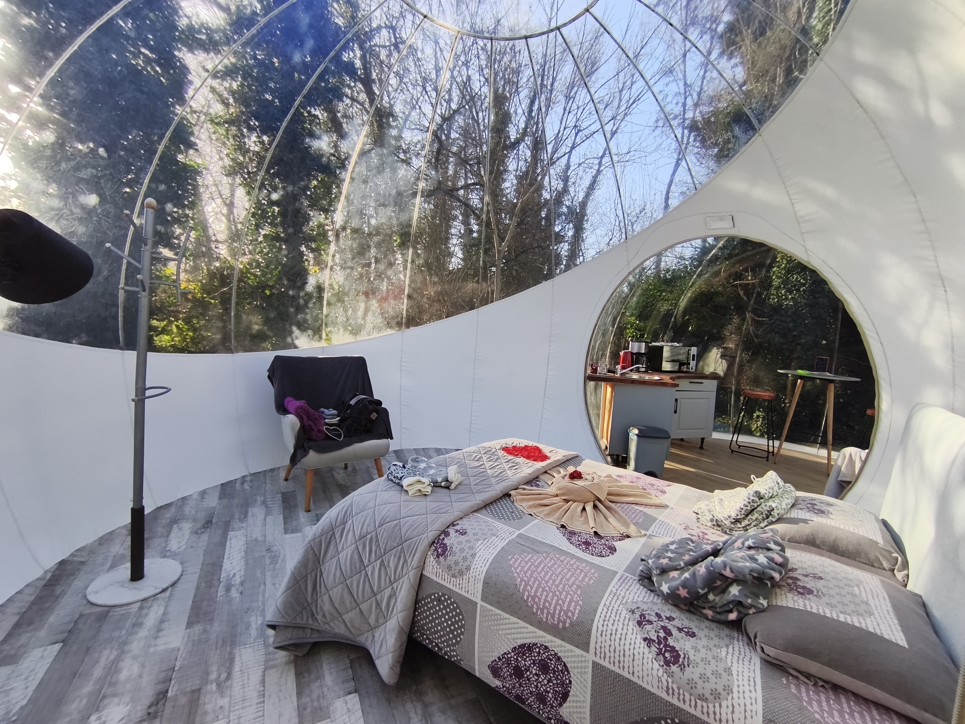 Maison bulle - Au Calme Absolu — Nuit insolite avec spa à Yonne — Bulle à Auxerre