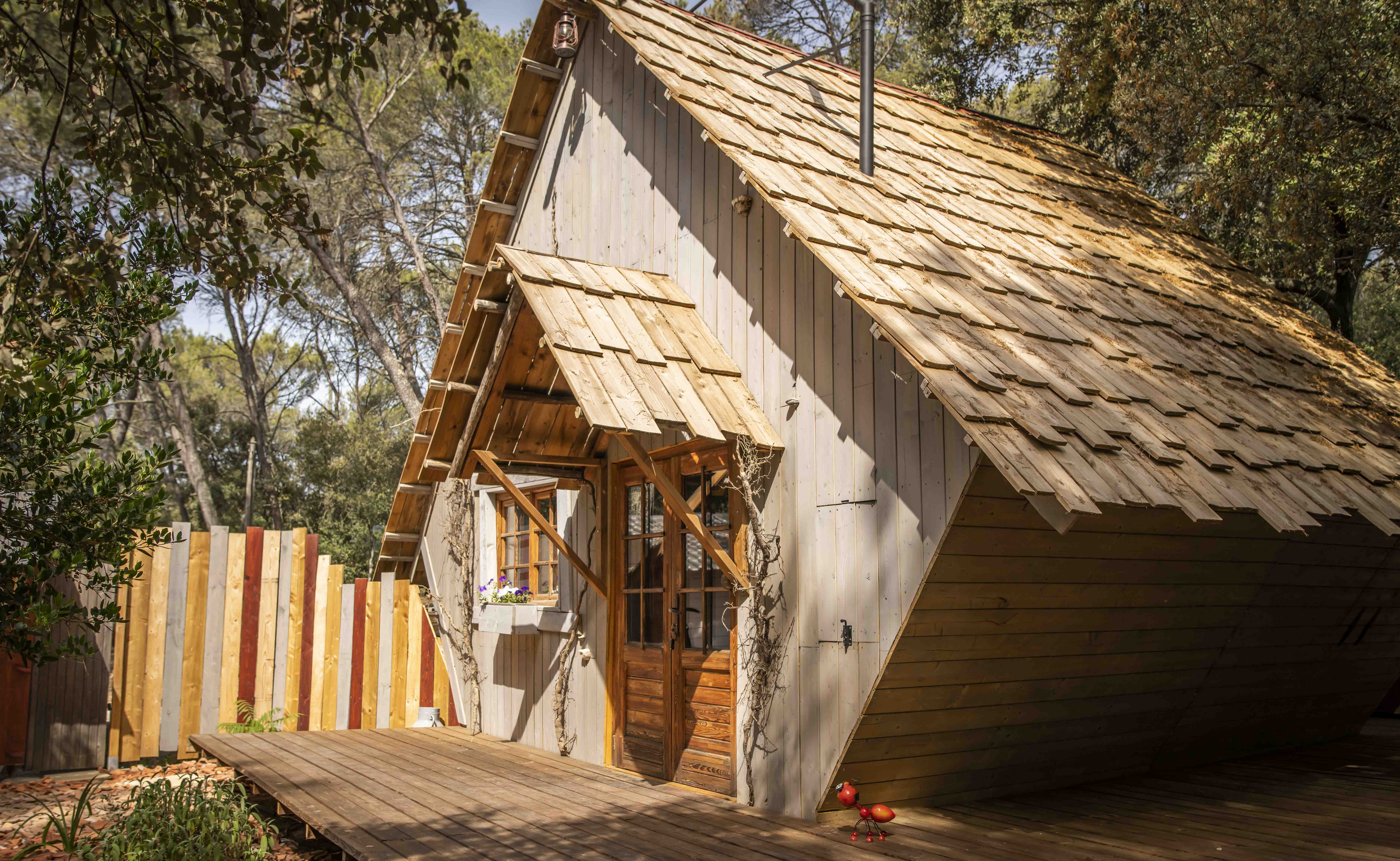 Sortilège & SPA — Cabane avec bain nordique à Bouches-du-Rhône à Marseille — vue intérieure