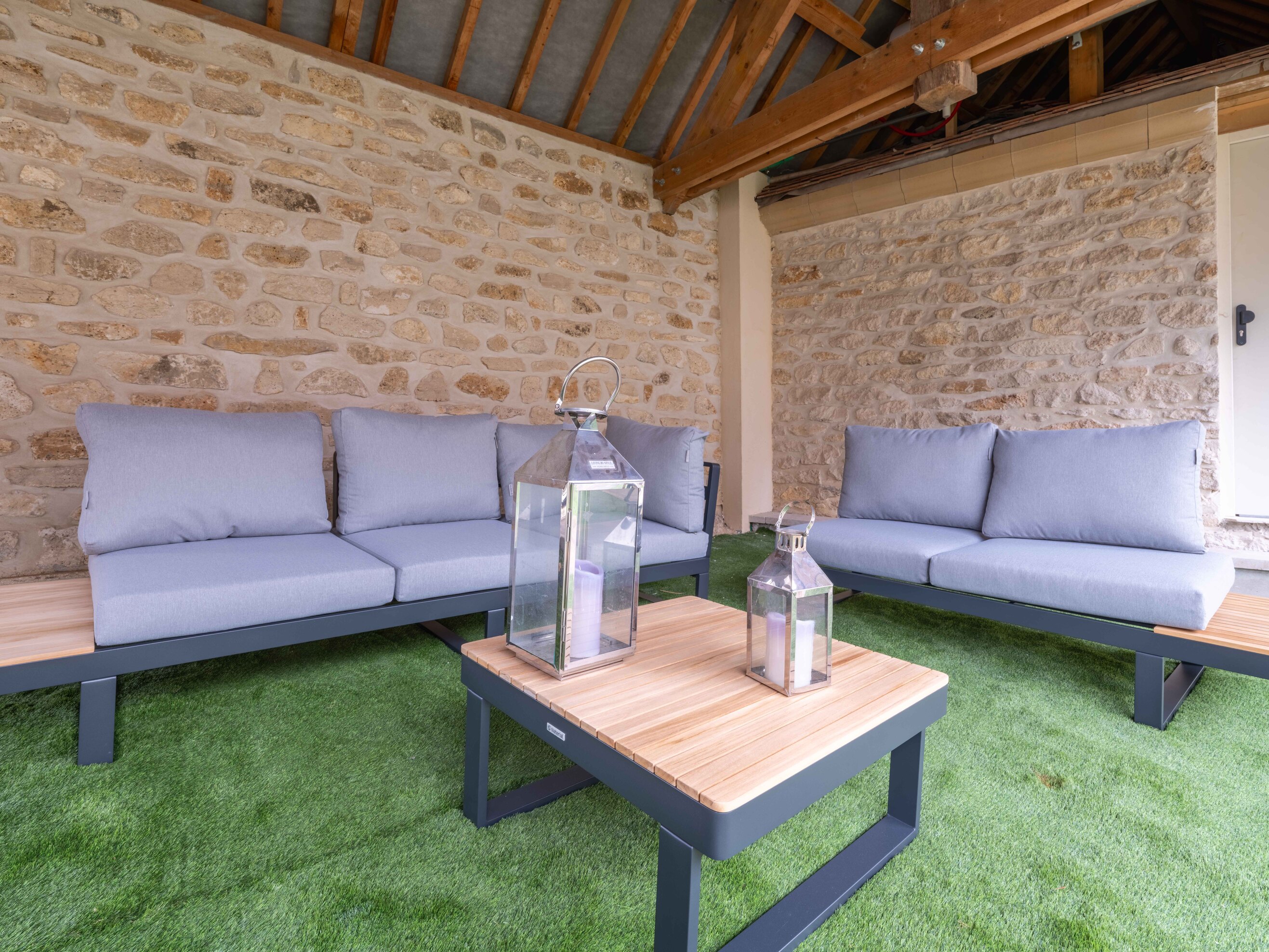 Eau Loin — Villa avec spa et sauna à Ver-sur-Launette (Oise) à Ver-sur-Launette — cuisine