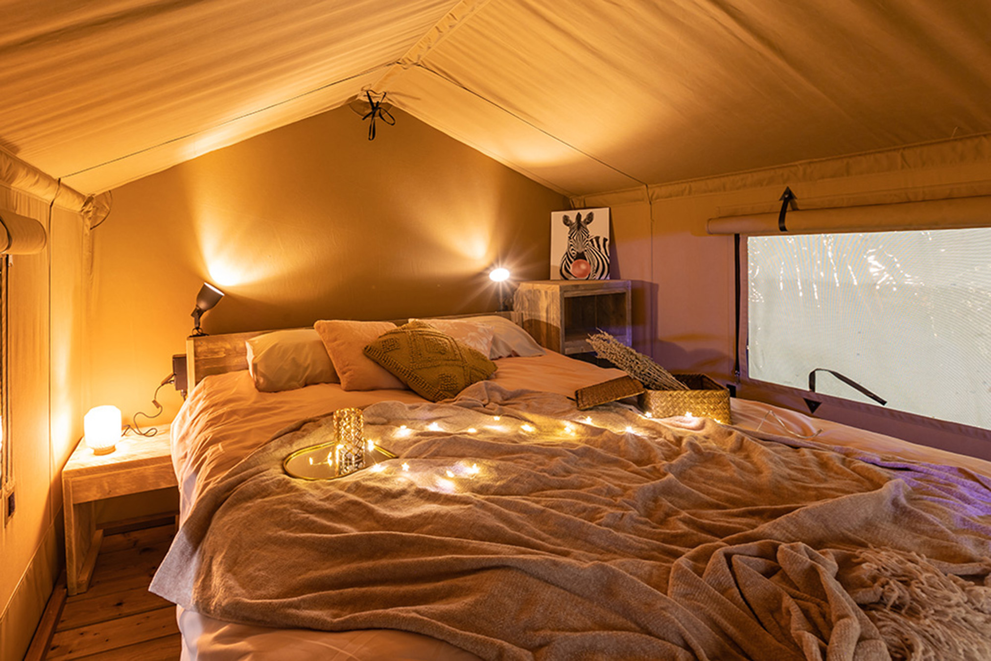 Tente Bivouac — Escapade nature au Camping Val de Cesse en Aude
