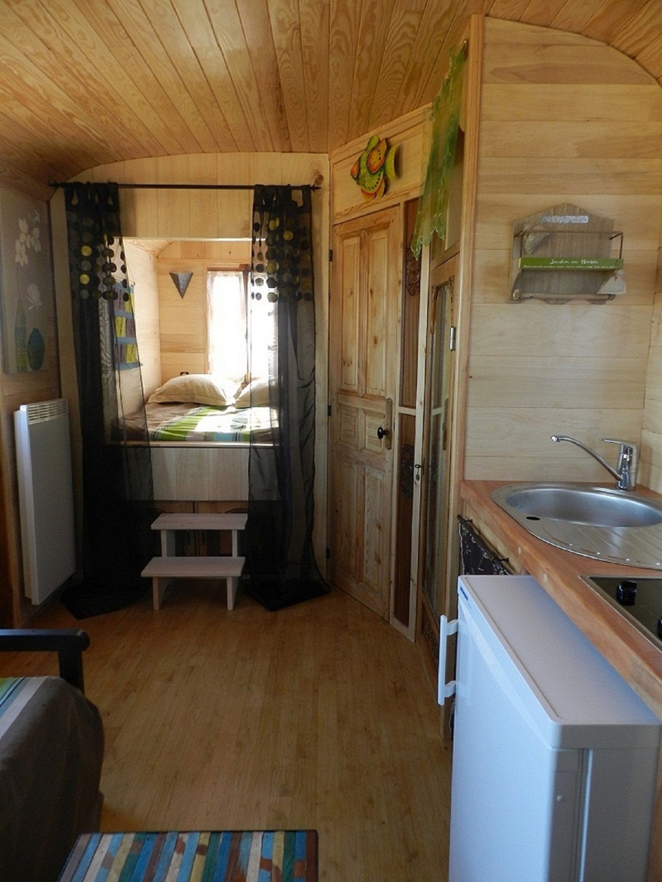 La Roulotte de Campras : une escapade en pleine nature à Saissac — vue depuis la terrasse