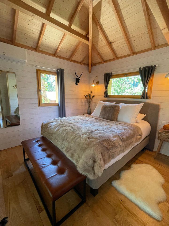 L'Orée des Sens — Dôme avec Spa & Sauna à Puy-de-Dôme à Clermont-Ferrand — espace de vie