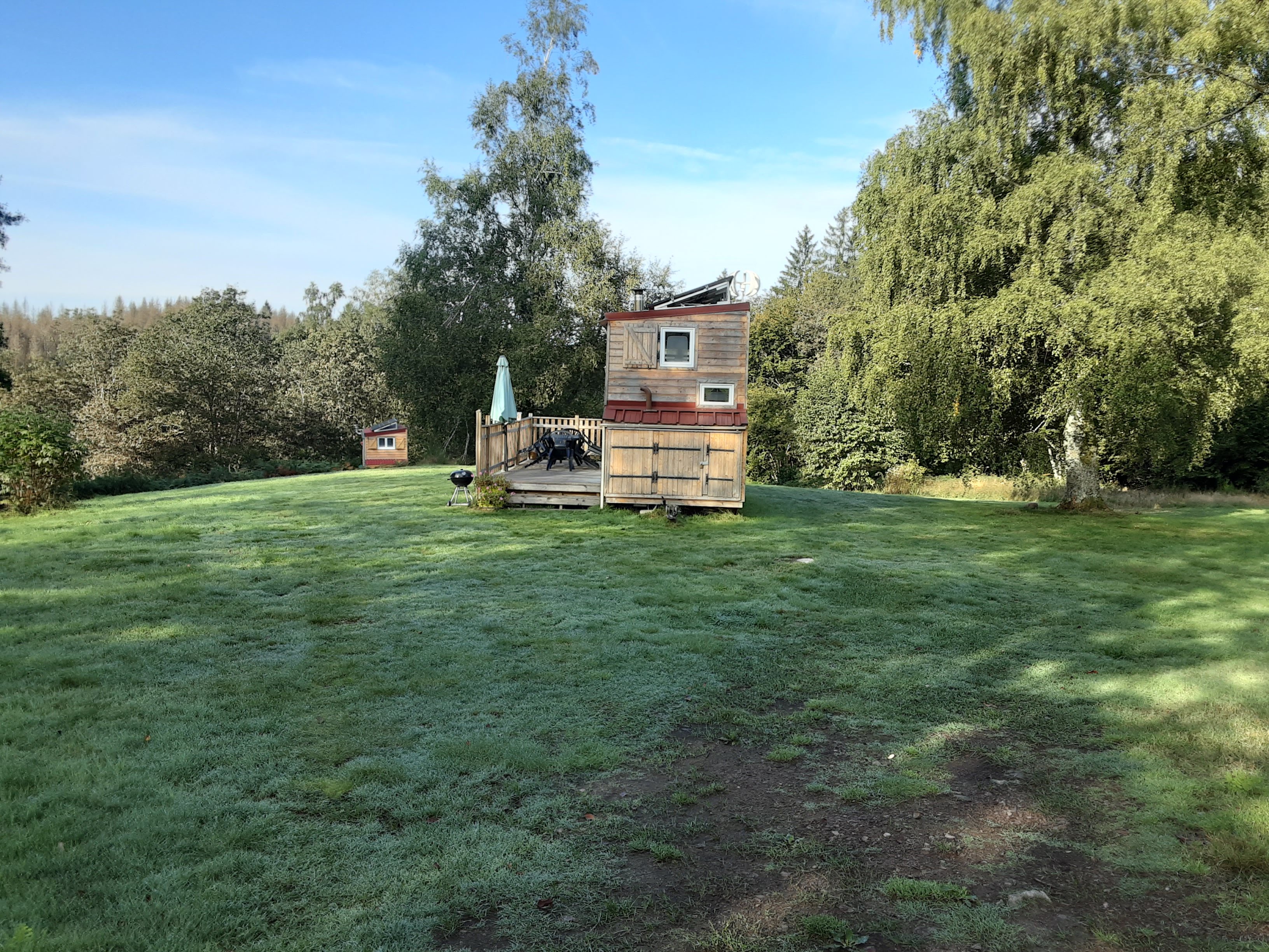 Tiny House Joy — Séjour confortable avec spa en Haute-Saône à Vesoul — vue intérieure