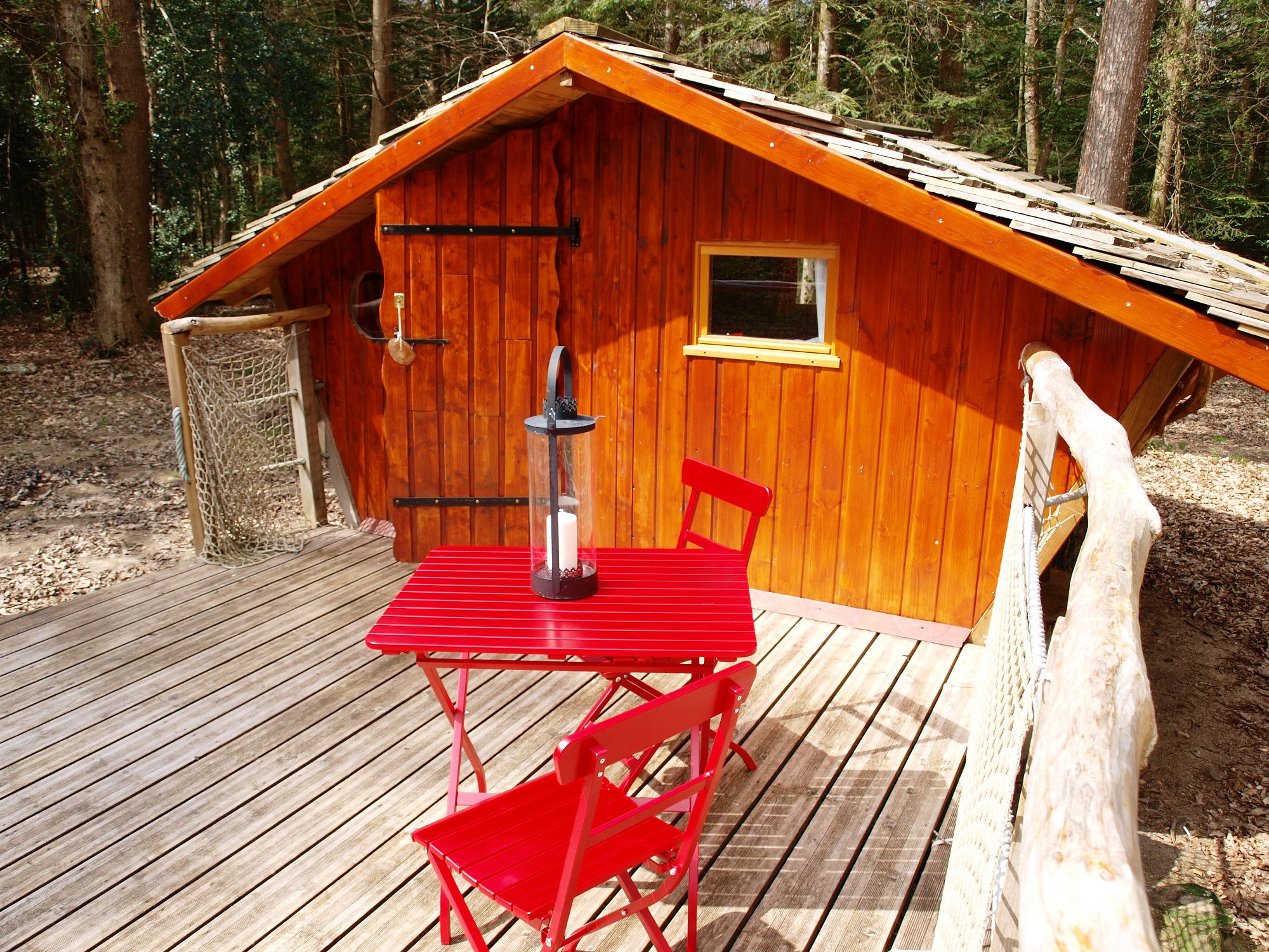 Cabane Stella : une escapade enchantée en Bretagne à Cléder — vue intérieure