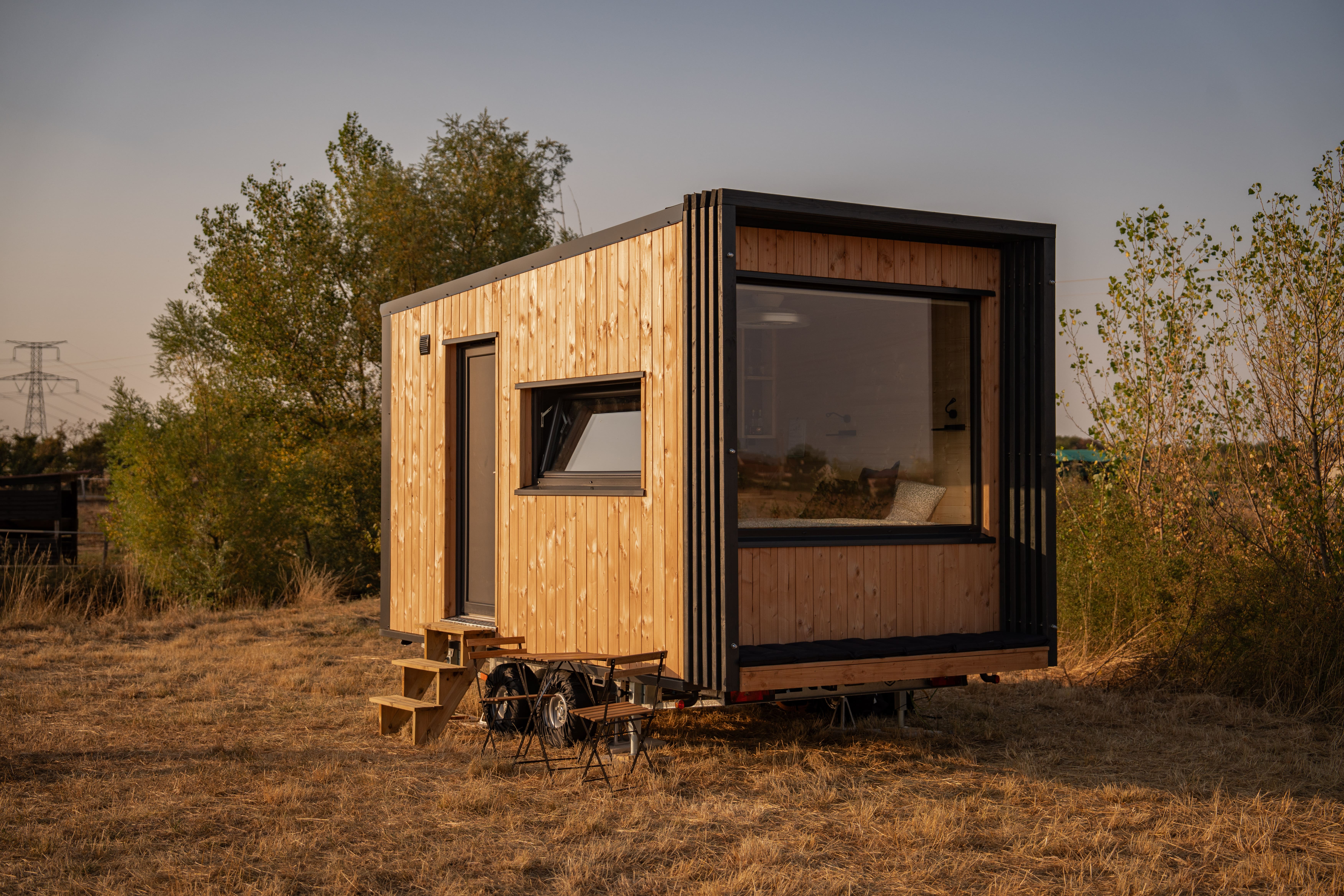 Homnest — Tiny house avec spa à Espinasse (Allier) à Vozelle — environnement naturel