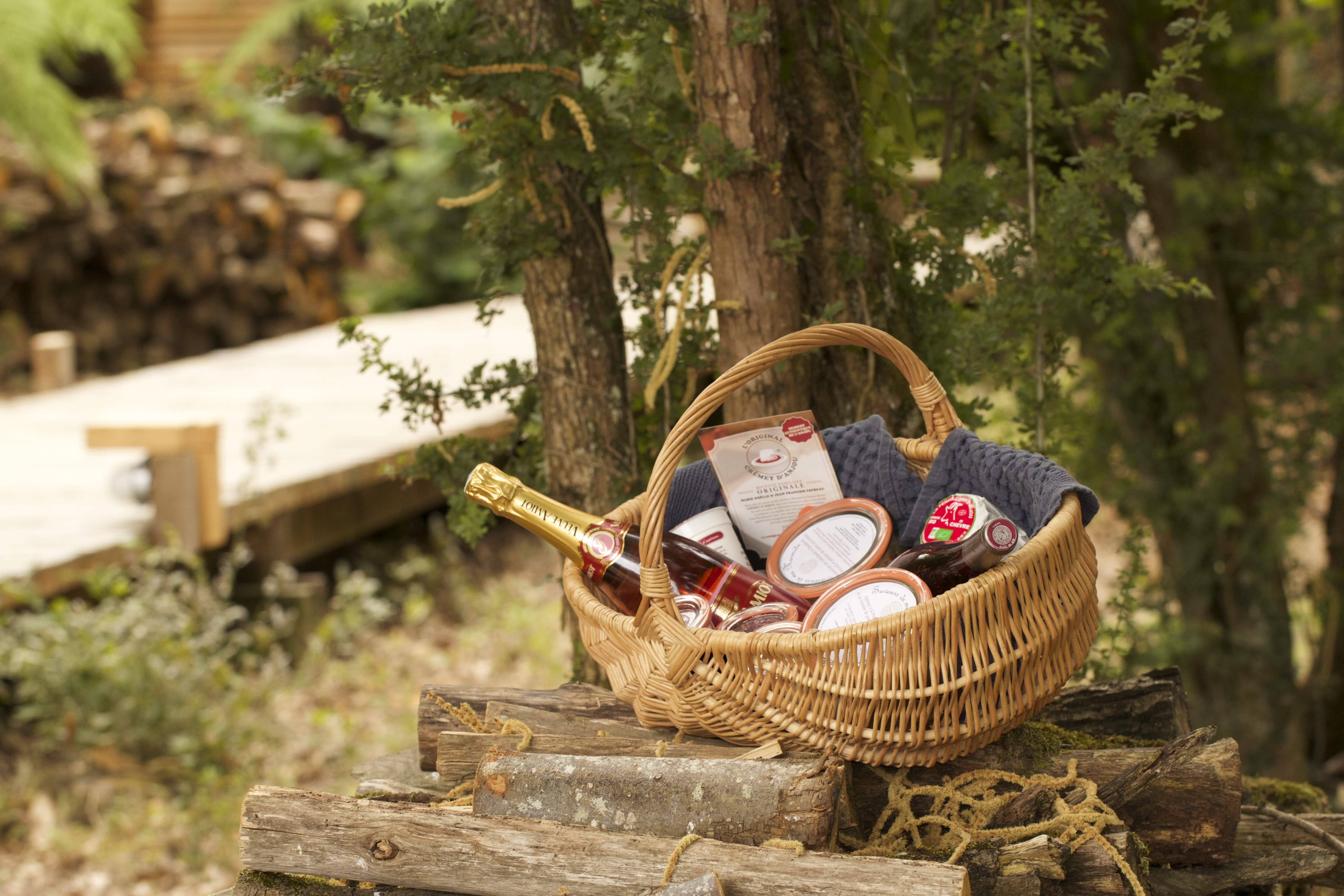 La Ligerienne : une cabane sur pilotis au cœur de la nature à Saint-Georges-Des-Sept-Voies — cuisine