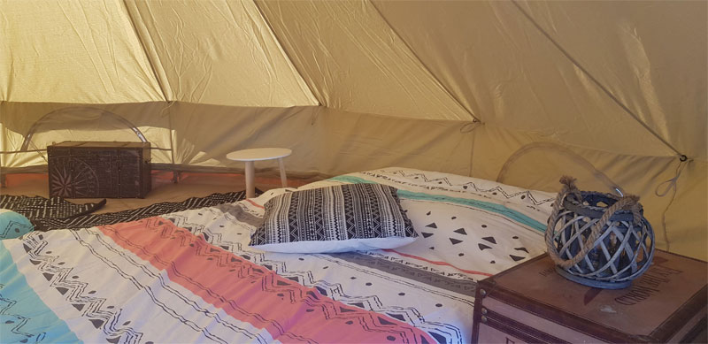 Tente Zen : une expérience immersive en pleine nature à Saint Pierre Des Echaubrognes — espace de vie