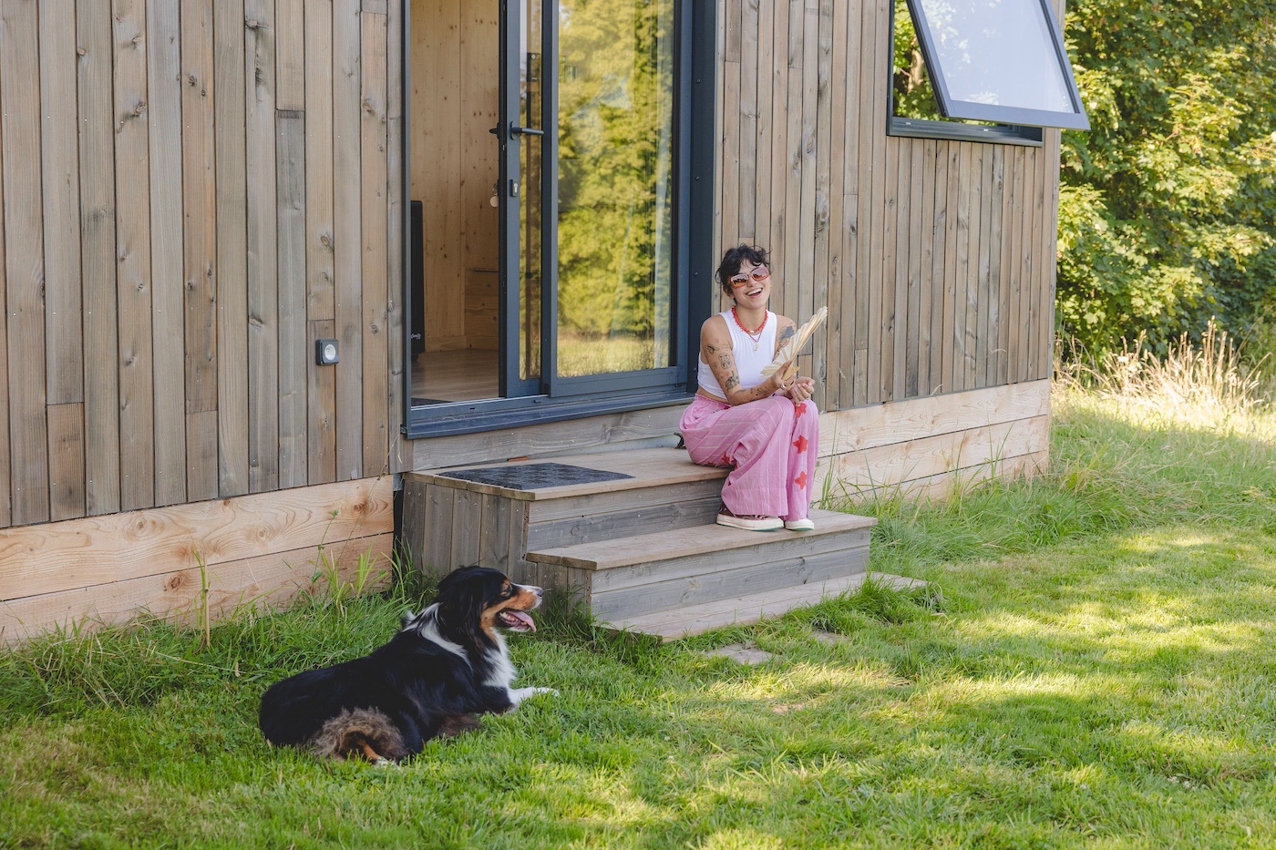 Parcel Tiny House — Séjour écoresponsable avec spa à Aisne à Neufchâtel-sur-Aisne — détail architectural