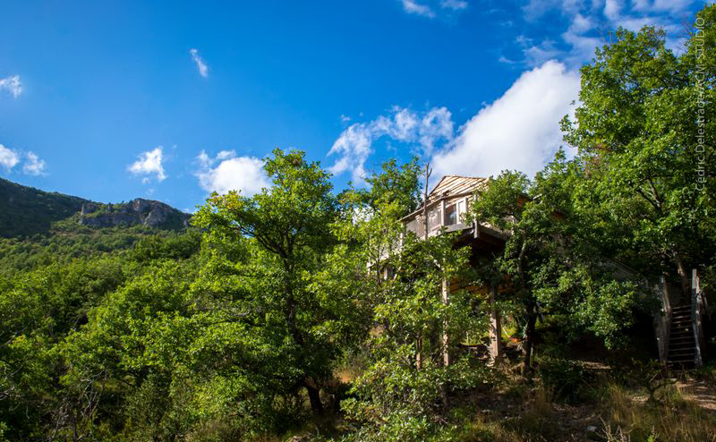 Cabane Écureuil & spa : une escapade insolite en Lozère
