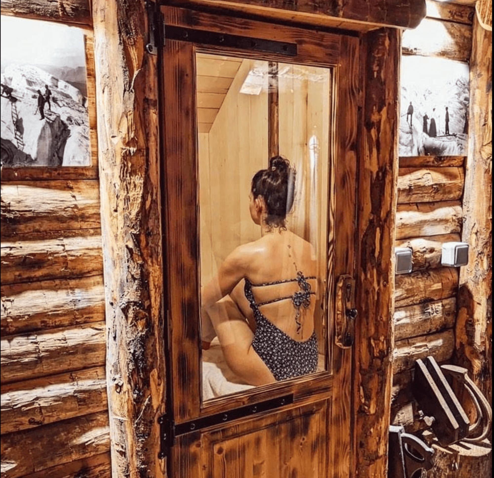 La Mine de Buck & Spa — Hébergement insolite avec spa à Haute-Savoie à Annecy — vue depuis la terrasse