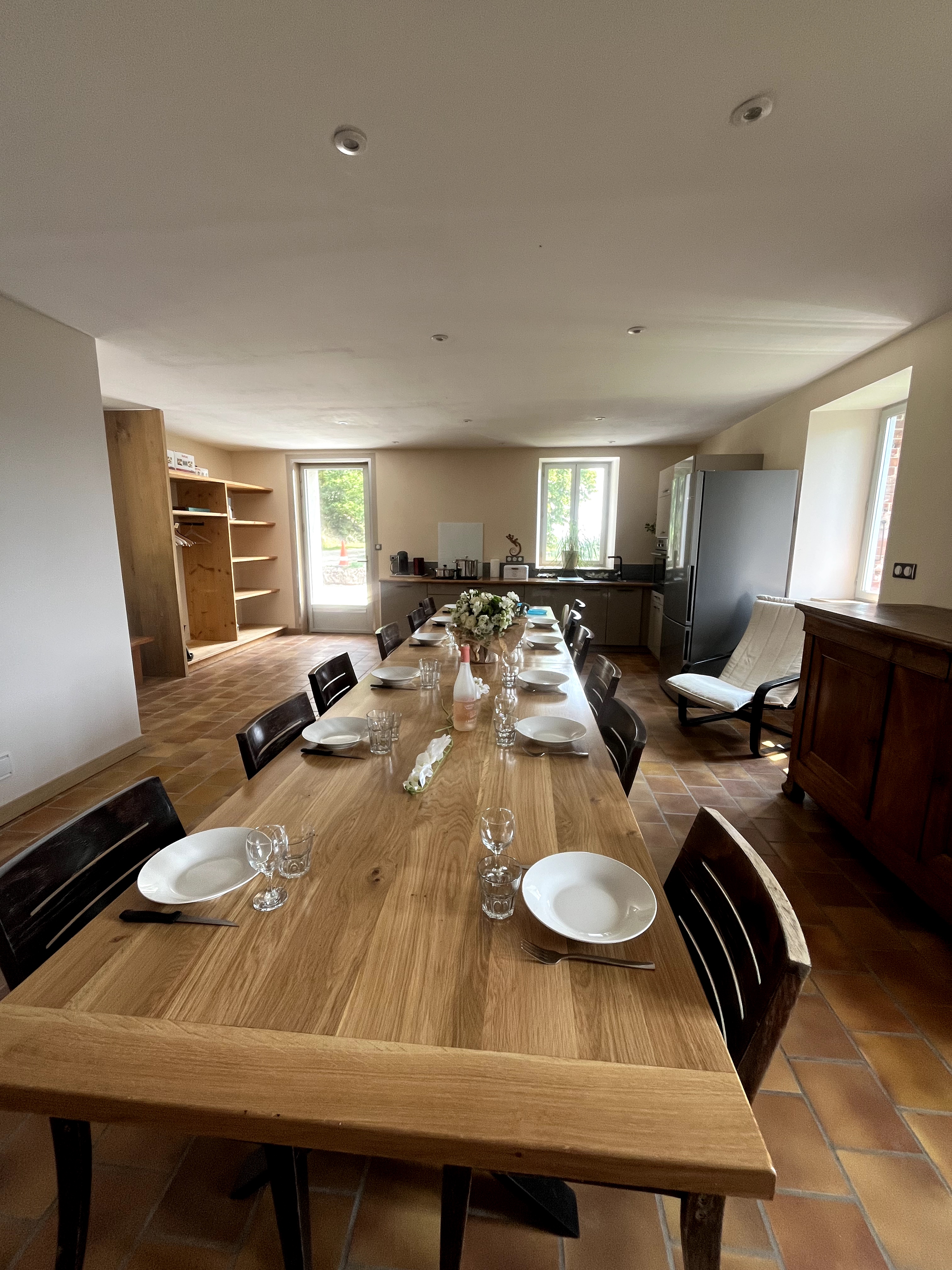 Gîte du domaine Solio — Maison insolite avec spa à Ardèche à Aubenas — vue depuis la terrasse