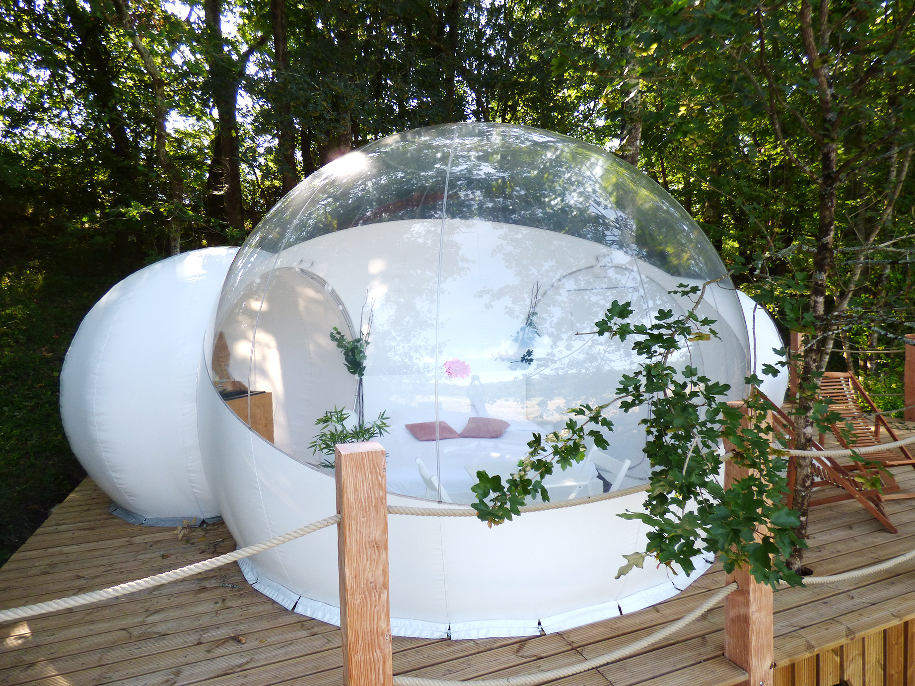 CaBulle Spa Le Grain — Bulle avec spa à Gironde — Bulle à Bruges