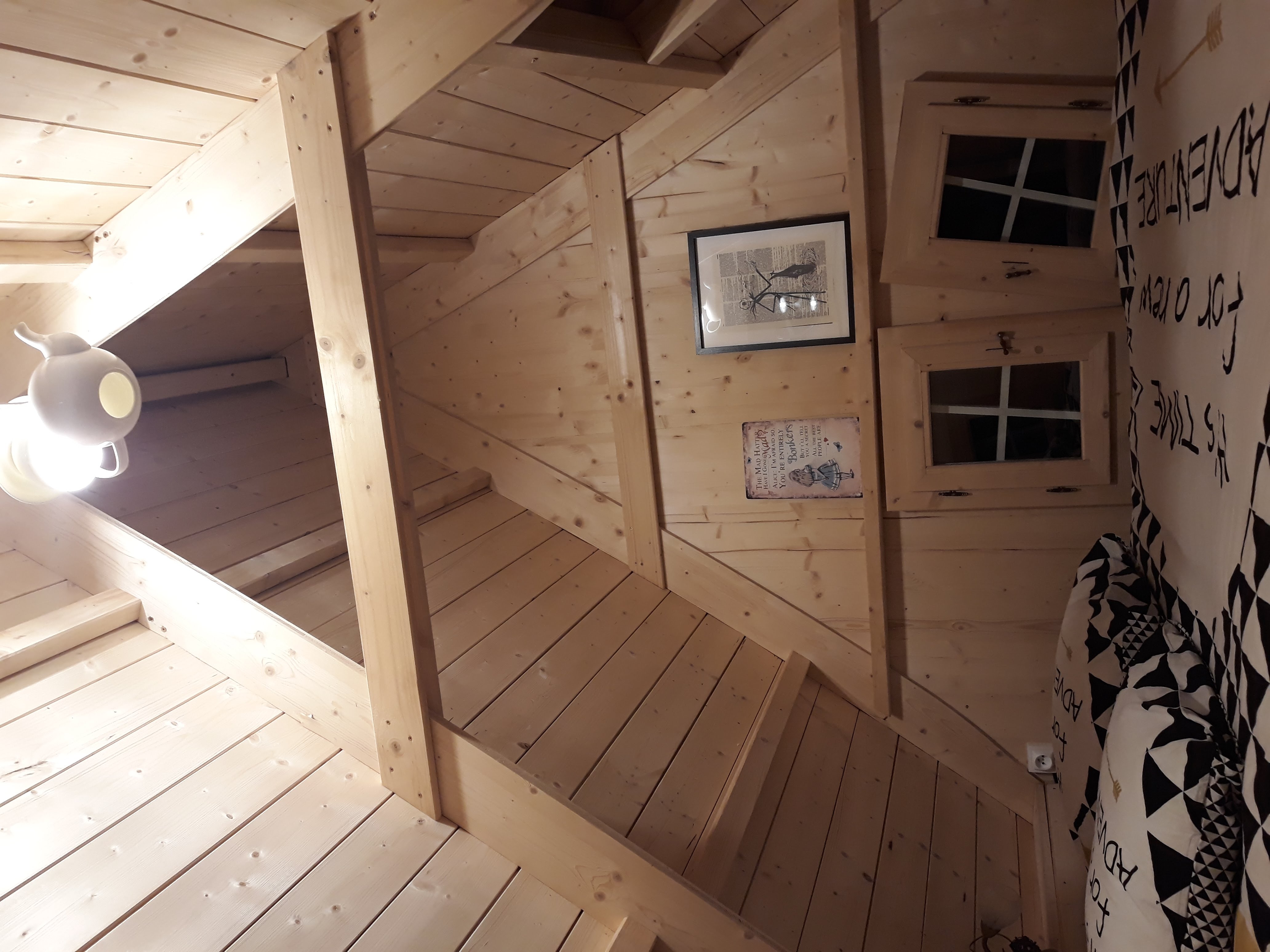 La Cabane de Mister Jack — Cabane avec spa à Savoie à Chambéry — vue depuis la terrasse