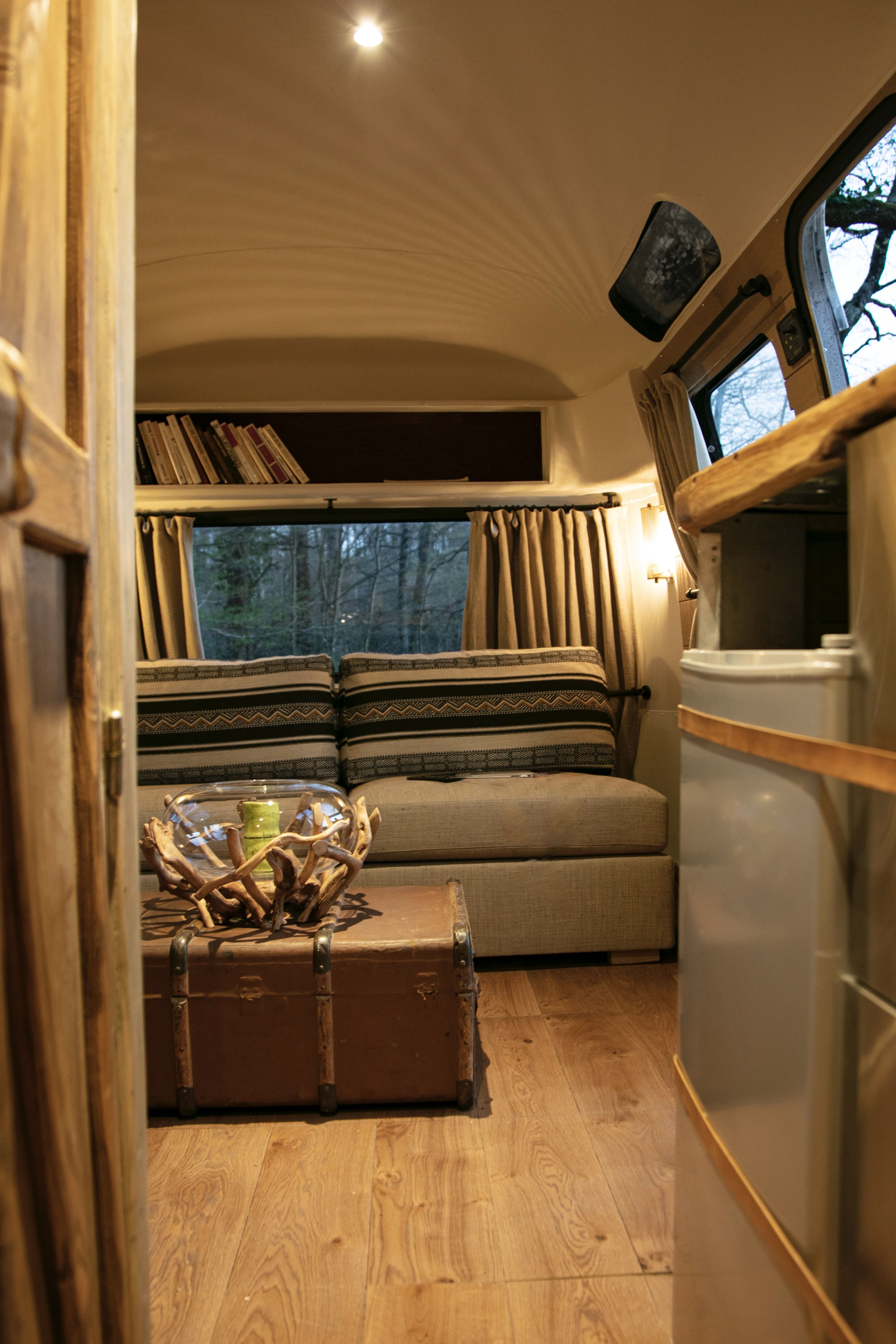 Red Barn Airstream — Détente en pleine nature à Loir-et-Cher à Marolles — vue depuis la terrasse