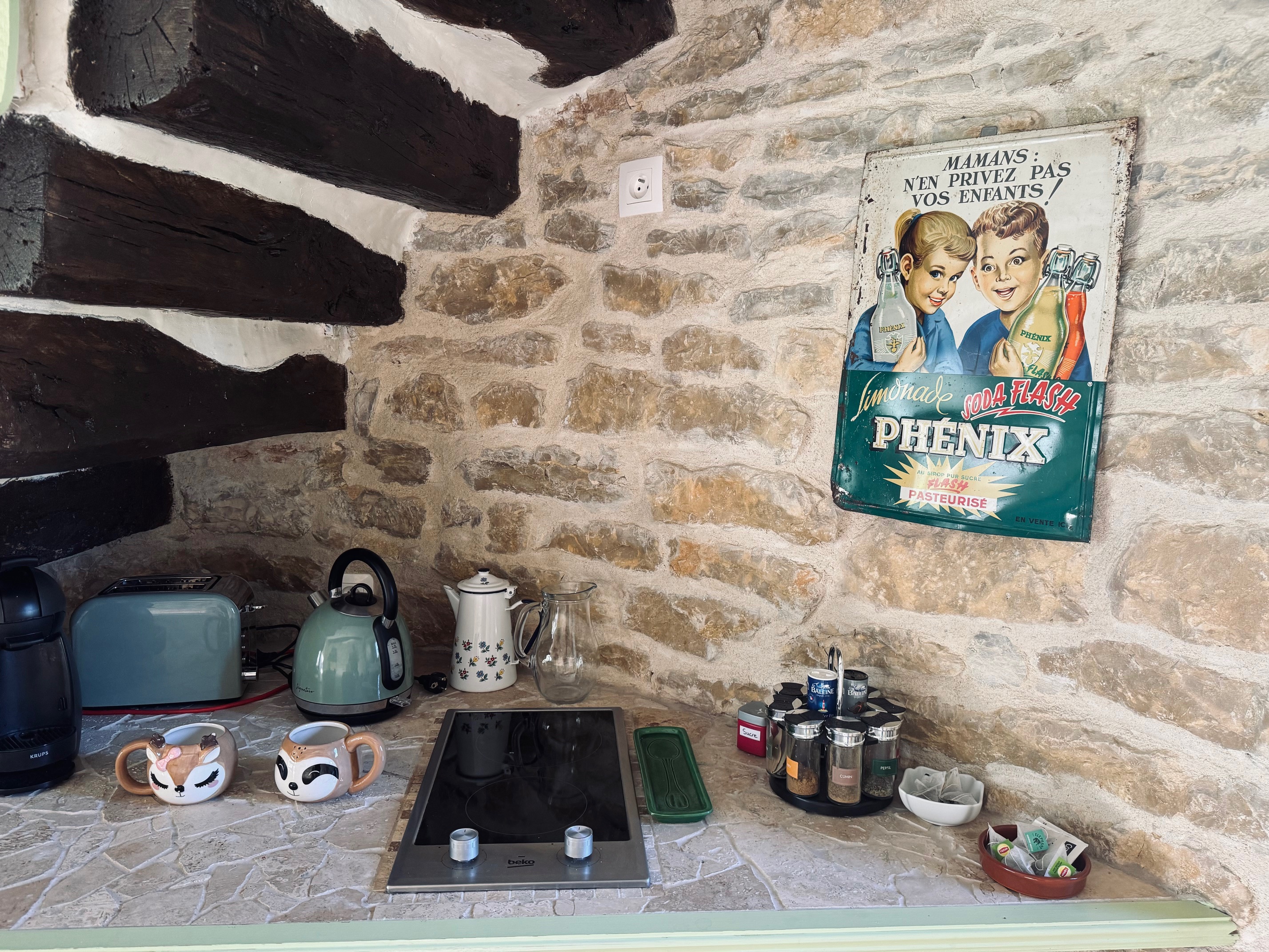 Le moulin de Brunard — Moulin avec jacuzzi à Lot à Aujols — vue depuis la terrasse