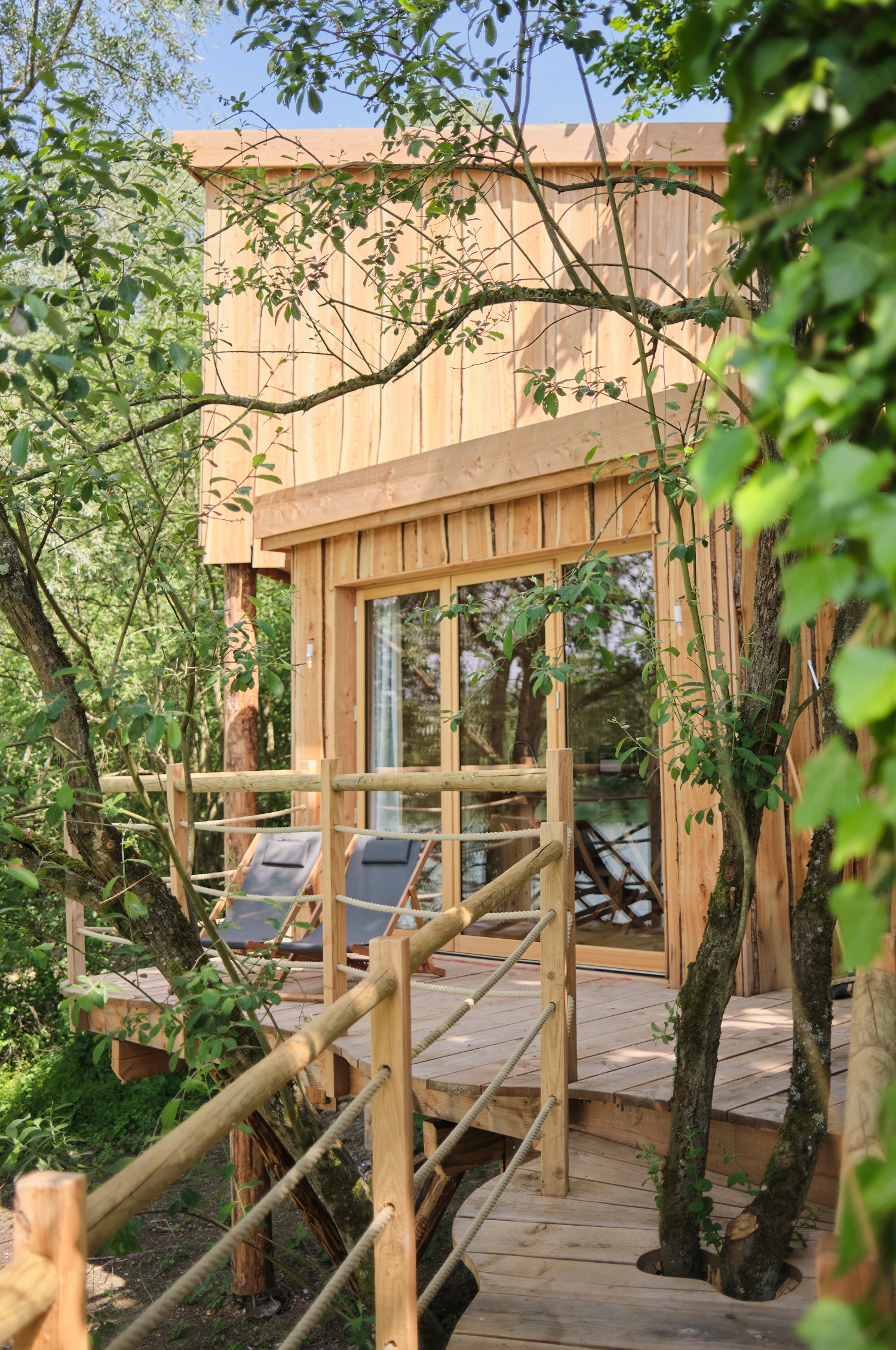 Cabane Spa Grand Horizon : une évasion sur pilotis en Picardie à St-Léger-Aux-Bois — cuisine