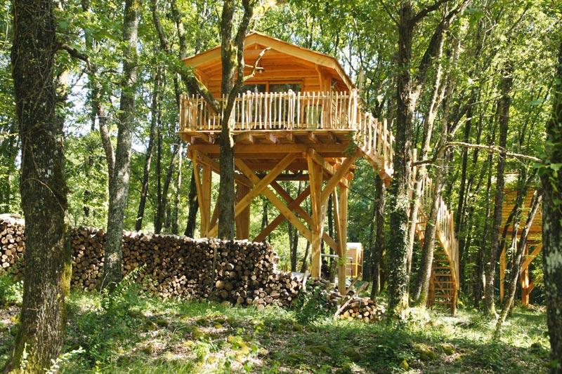 Cabane Camille : une immersion dans les arbres en Aquitaine