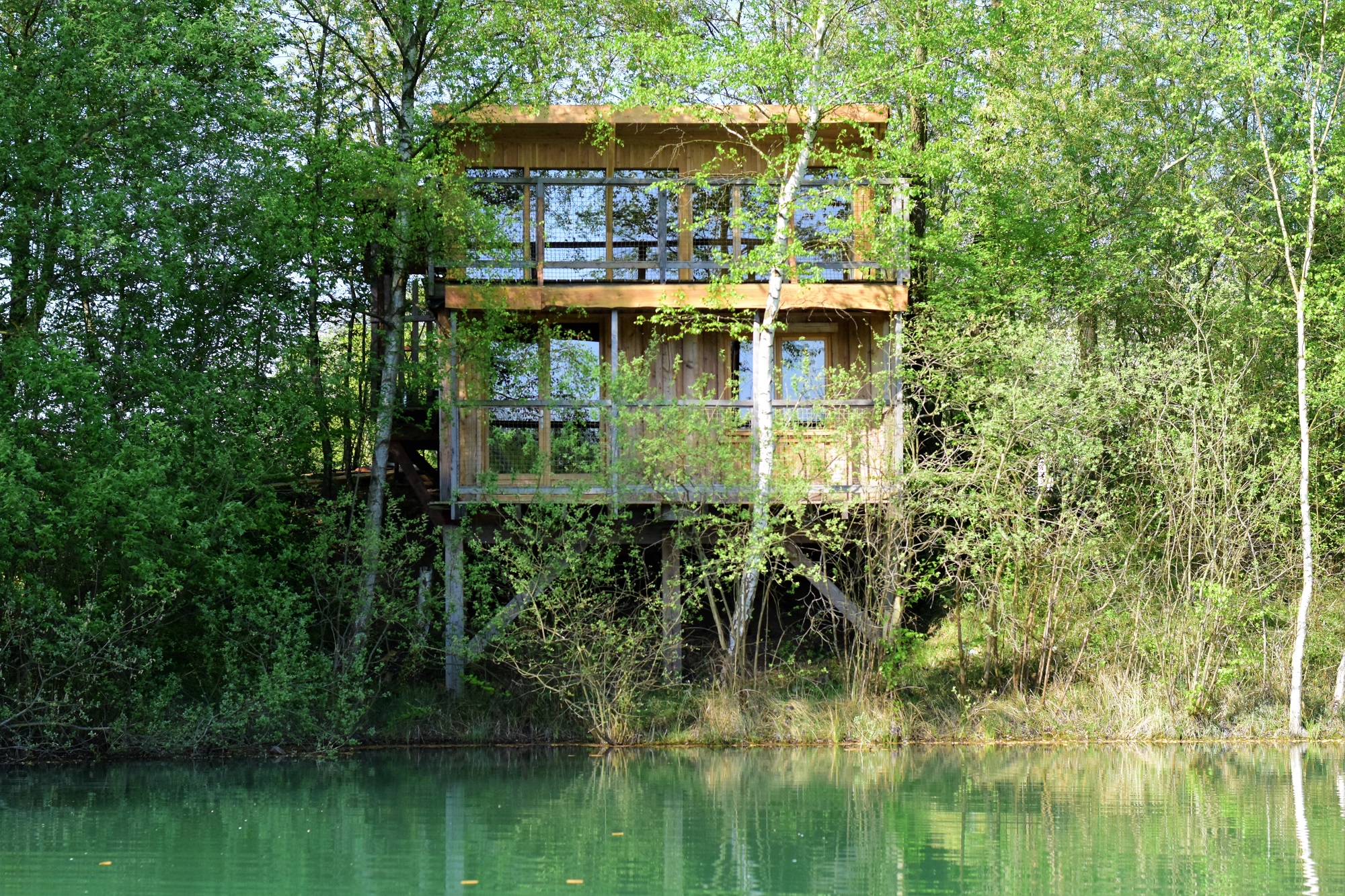 Cabane Spa Reflets Bleus : une évasion en Picardie — Cabane à St-Léger-Aux-Bois