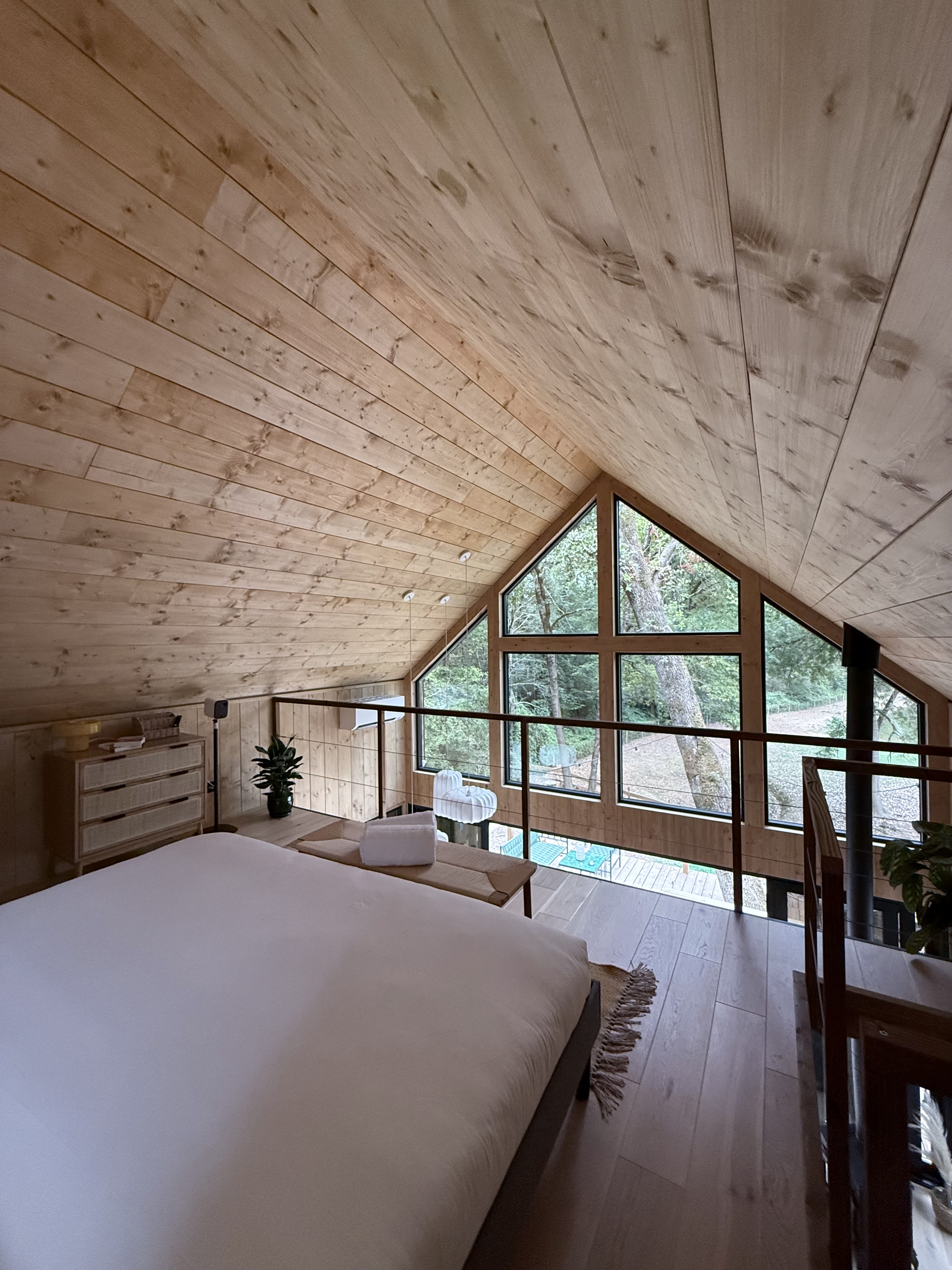 Ecolodge la Palombière — Cabane sur pilotis avec spa privatif à Gers à Gers — cuisine