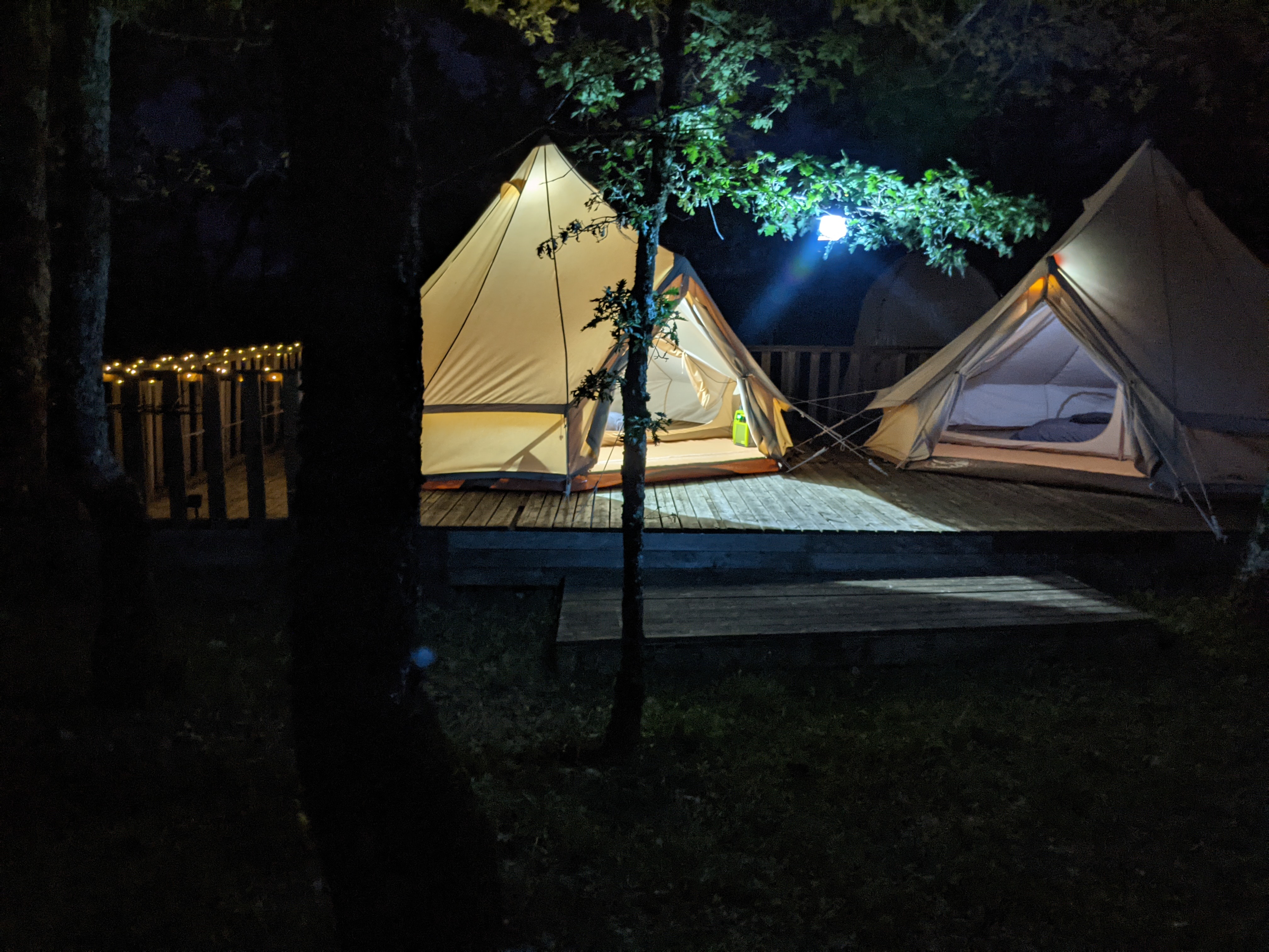 Espace ERICA — Tente avec spa à Lot