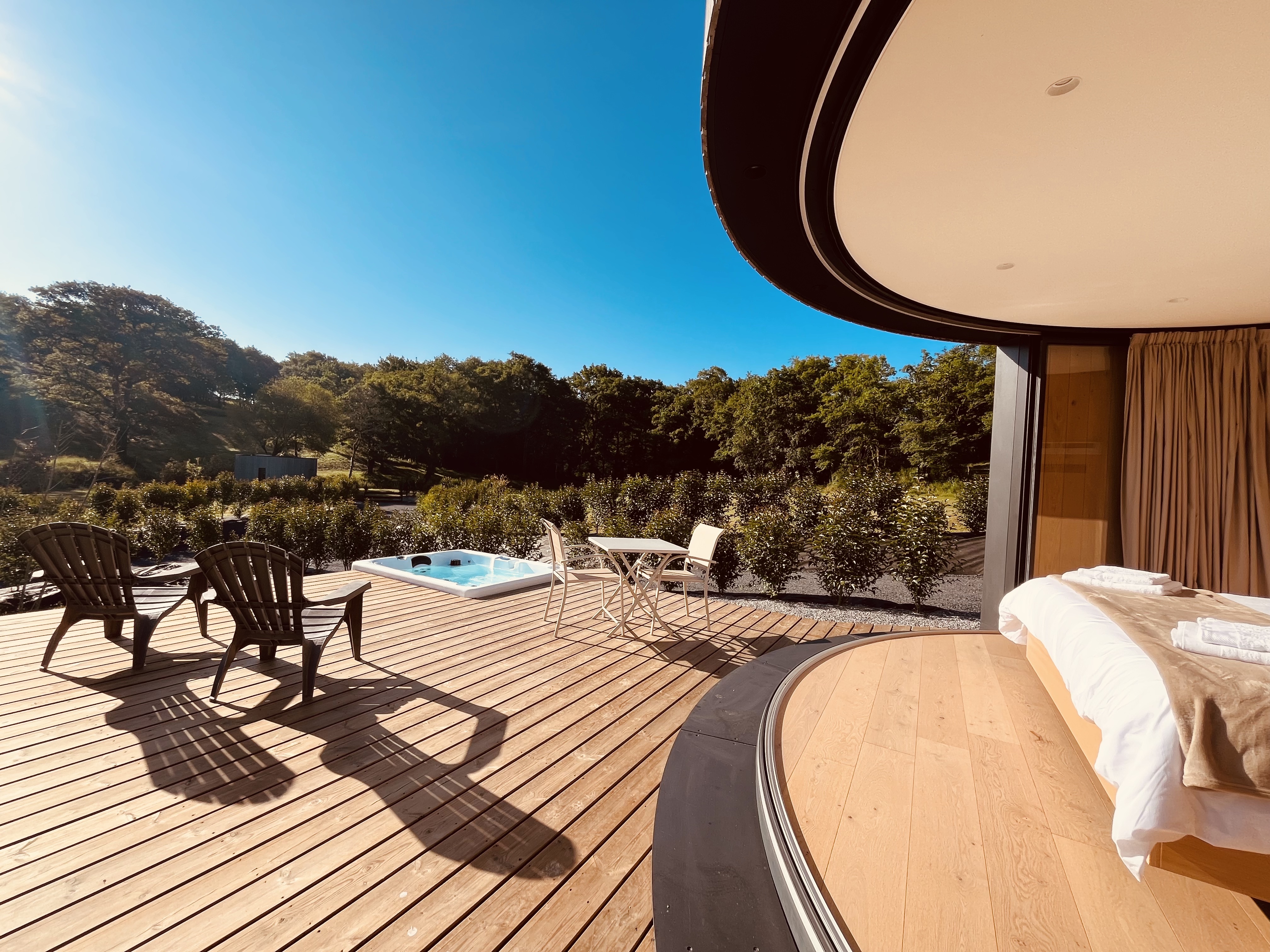 Nid'Amou 4 & Spa — Escapade romantique avec jacuzzi à Landes à Escalans — salle de bain